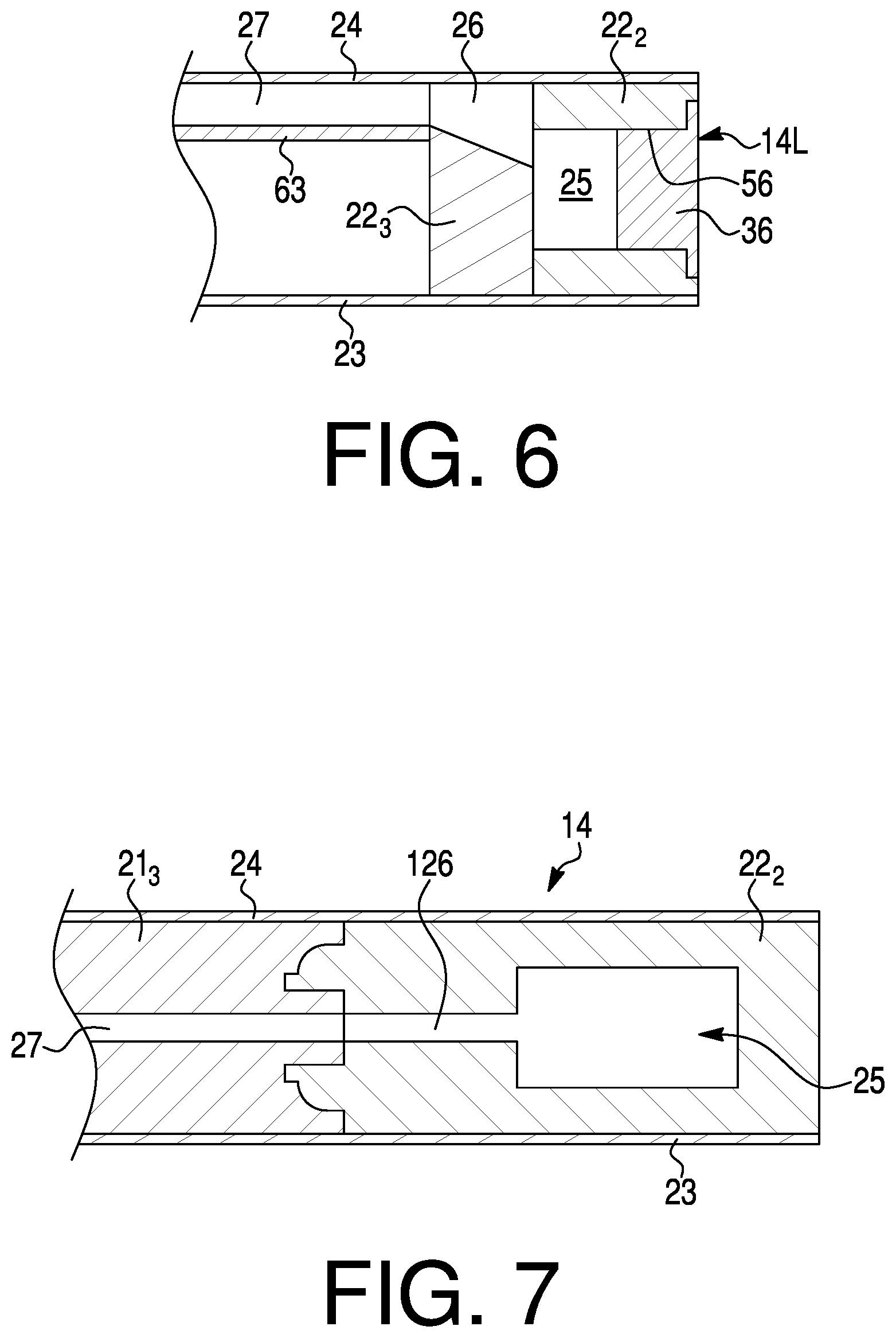 Patent US12312852 Figure 5 – Door assembly with high and low voltage electrical power supplies for integrated electric devices and methods of operating the door