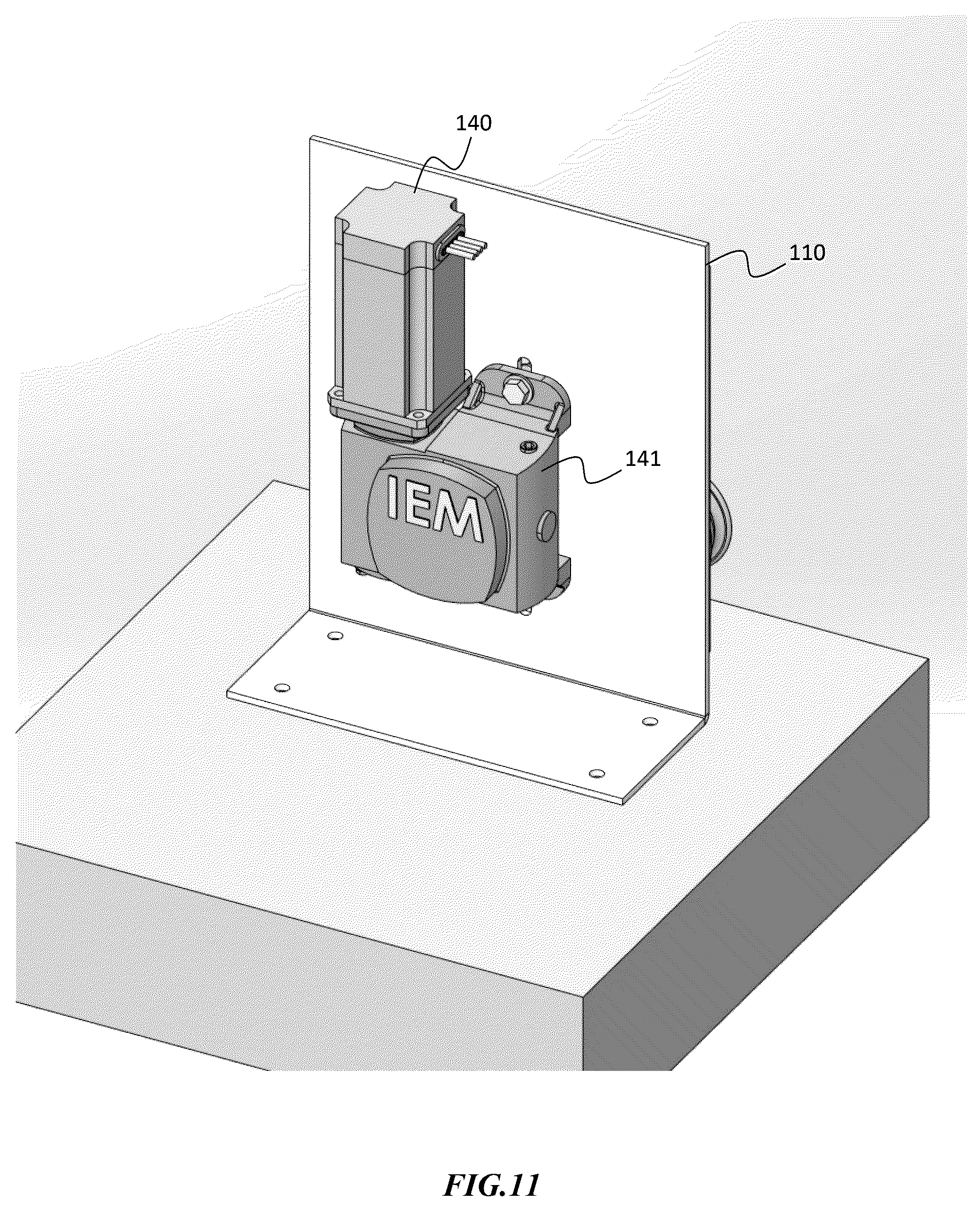 Patent US12312853 Figure 9 – Retrofit gate operator with adjustable idler sprockets