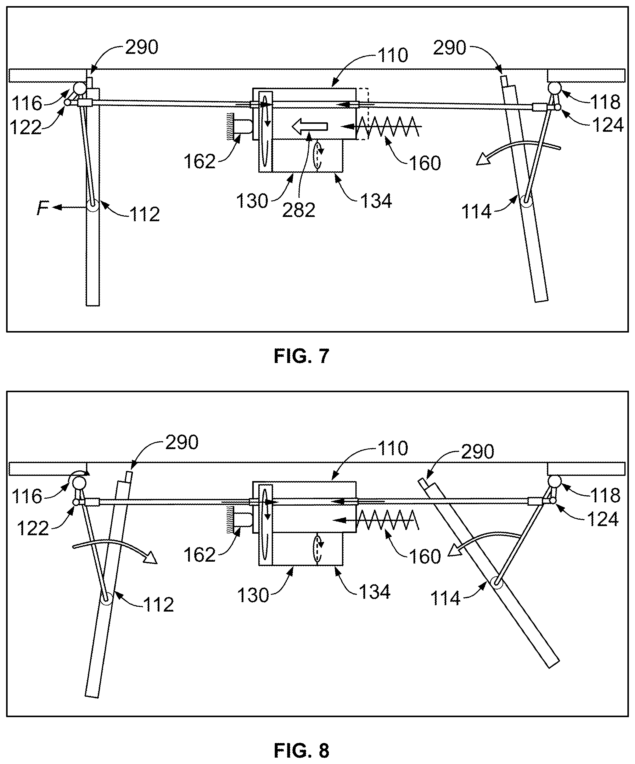 Patent US12312857 Figure 4 – Door actuation system and method