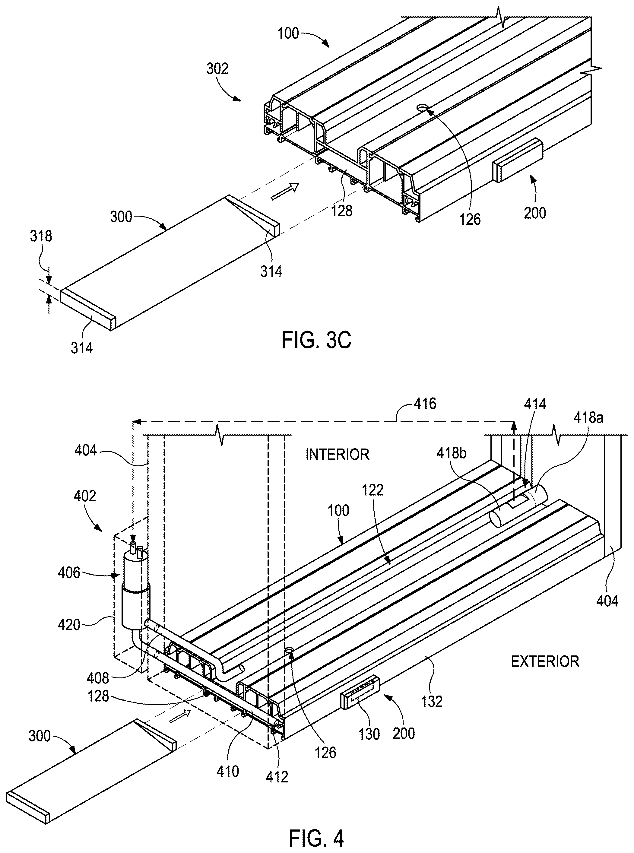 Patent US12312858 Figure 4 – Water evacuation system for façade systems