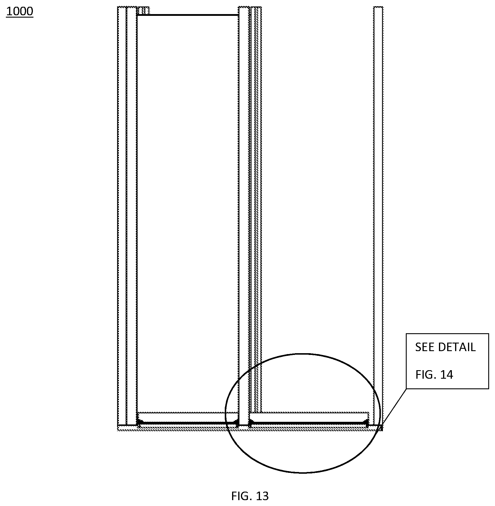 Patent US12312859 Figure 11 – Sliding glass door wedge