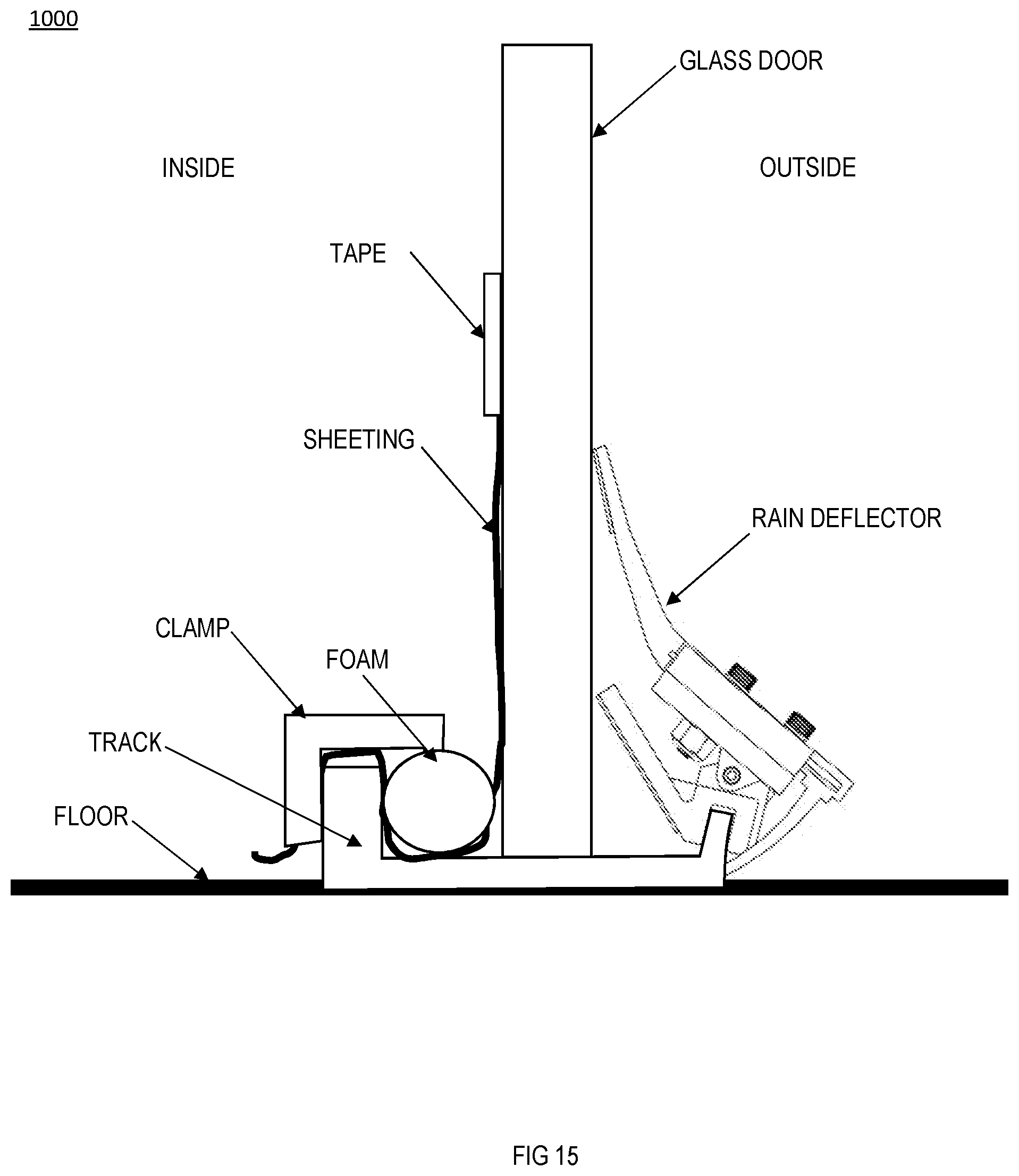 Patent US12312859 Figure 13 – Sliding glass door wedge