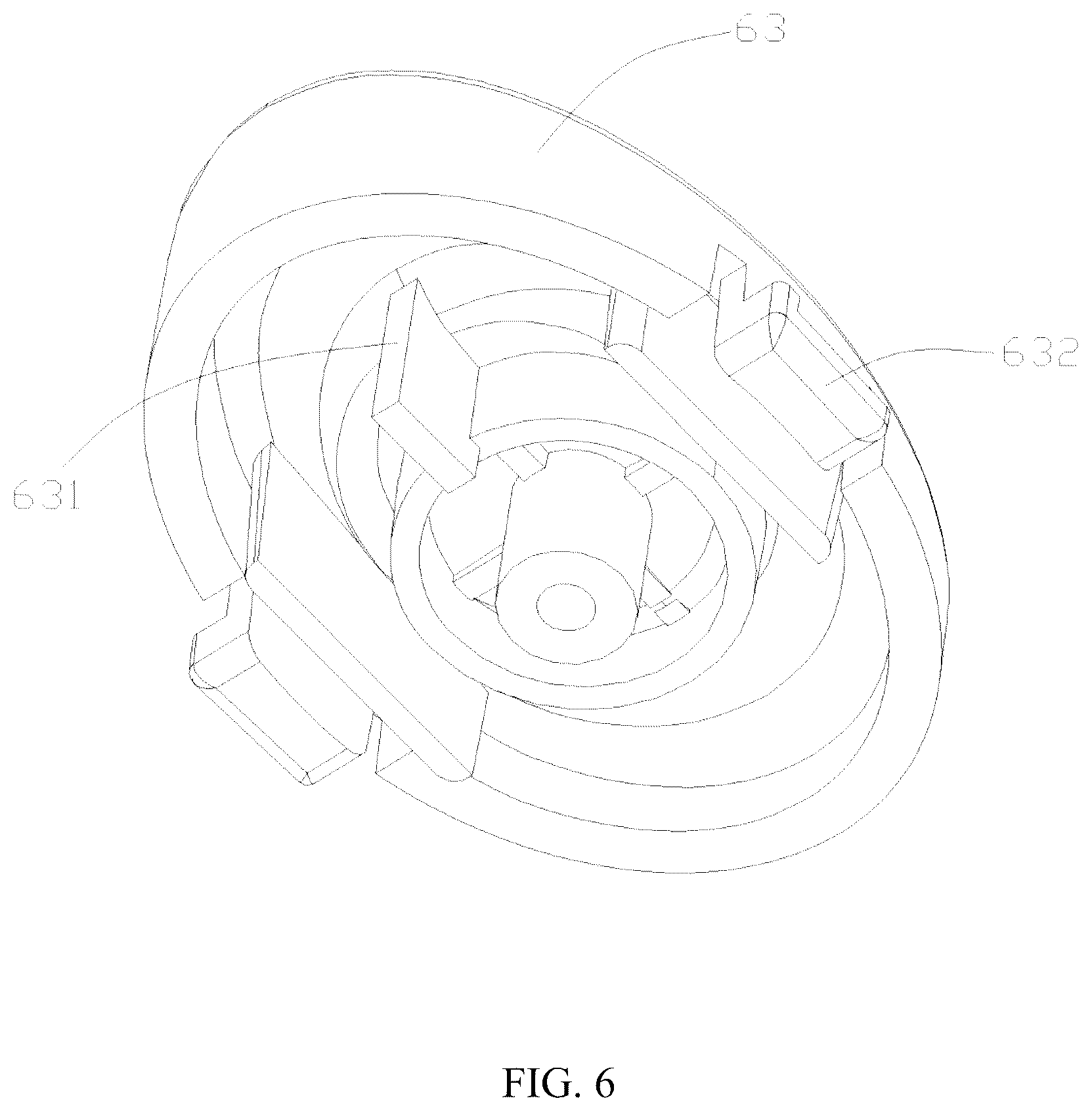 Patent US12312860 Figure 6 – Door guardrail without exposed support rods