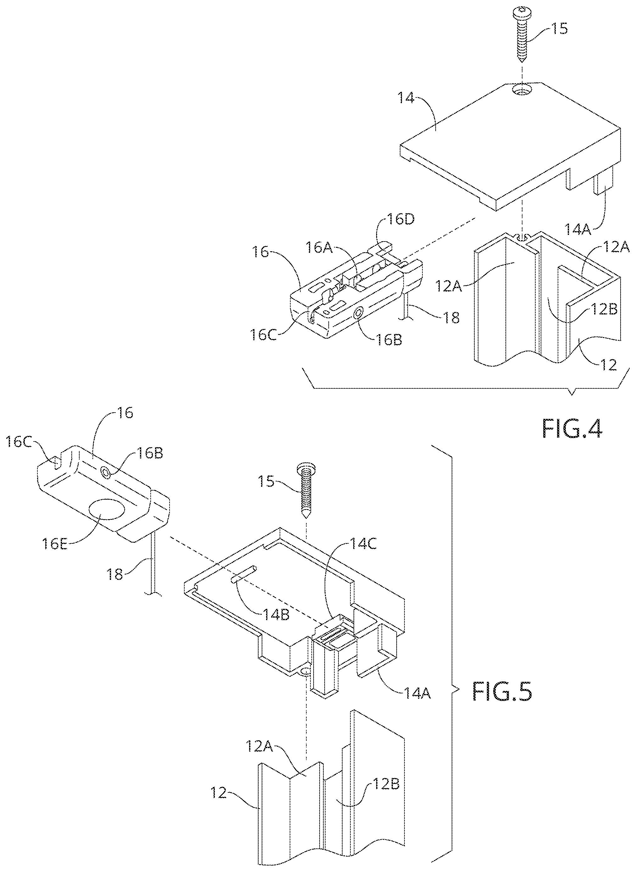 Patent US12312861 Figure 3 – Child safe tension corded shade