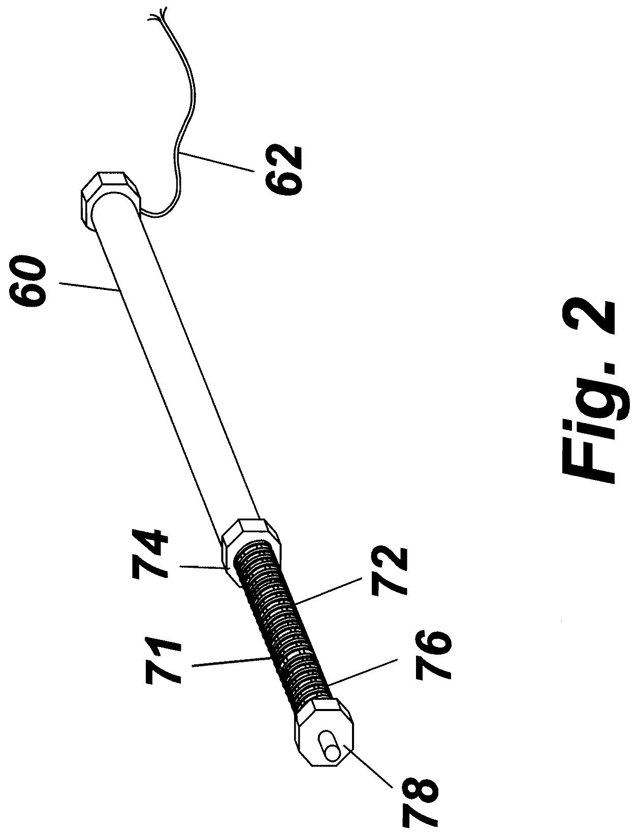 Patent US12312862 Figure 2 – Spring loaded screen fabric retention device