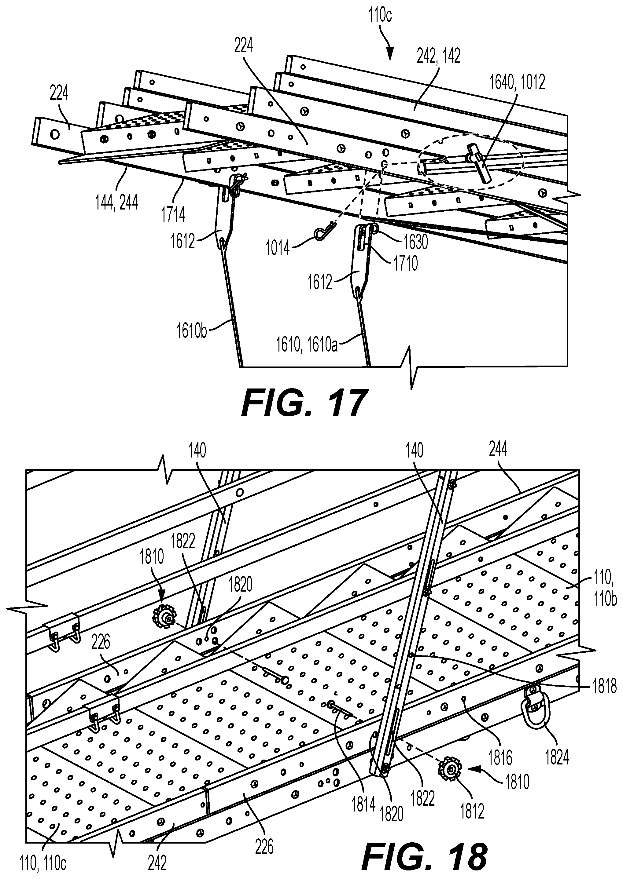 Patent US12312863 Figure 17 – Method of assembling a modular ladder system