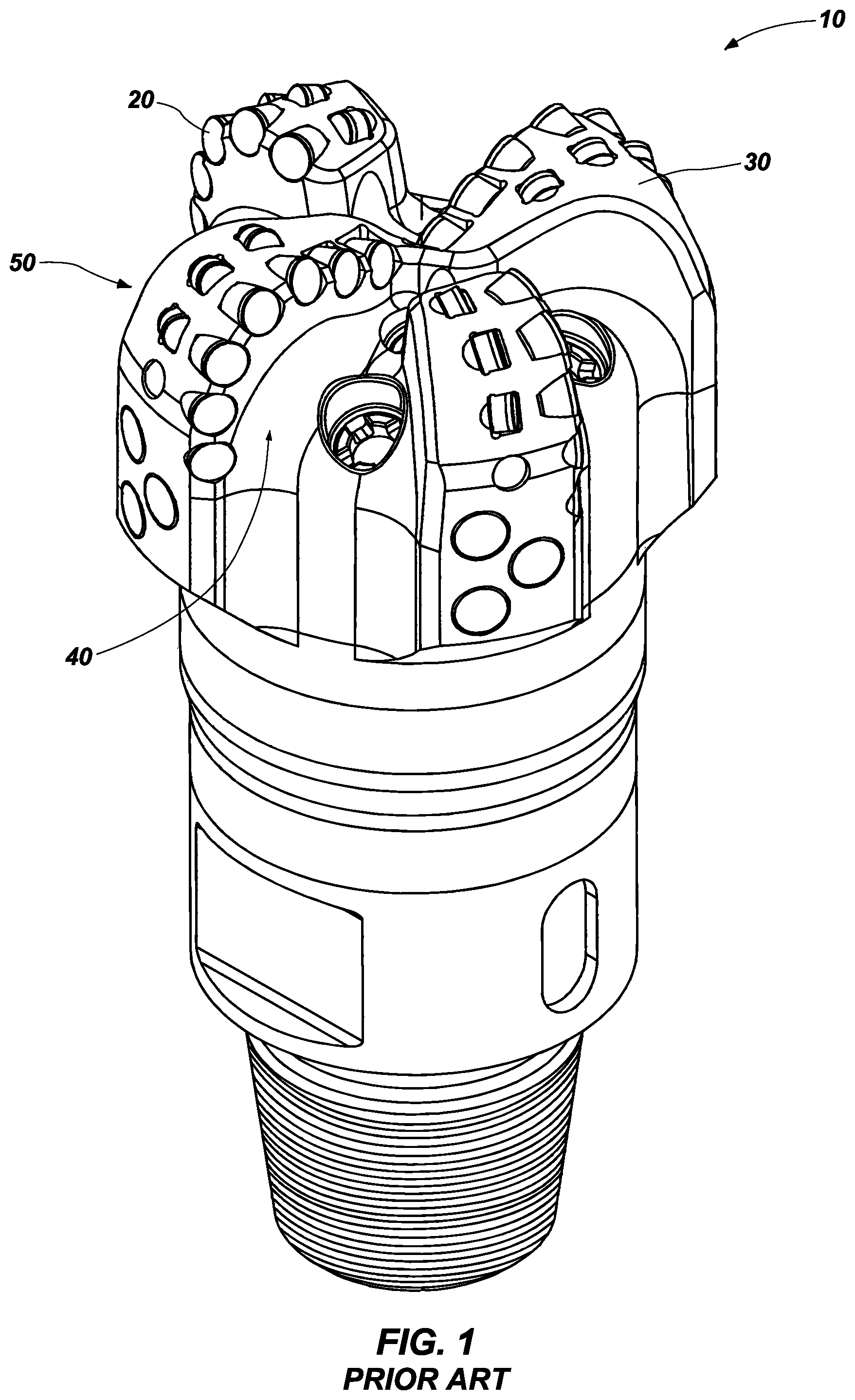 Patent US12312867 Figure 1 – Cutting element with improved mechanical efficiency