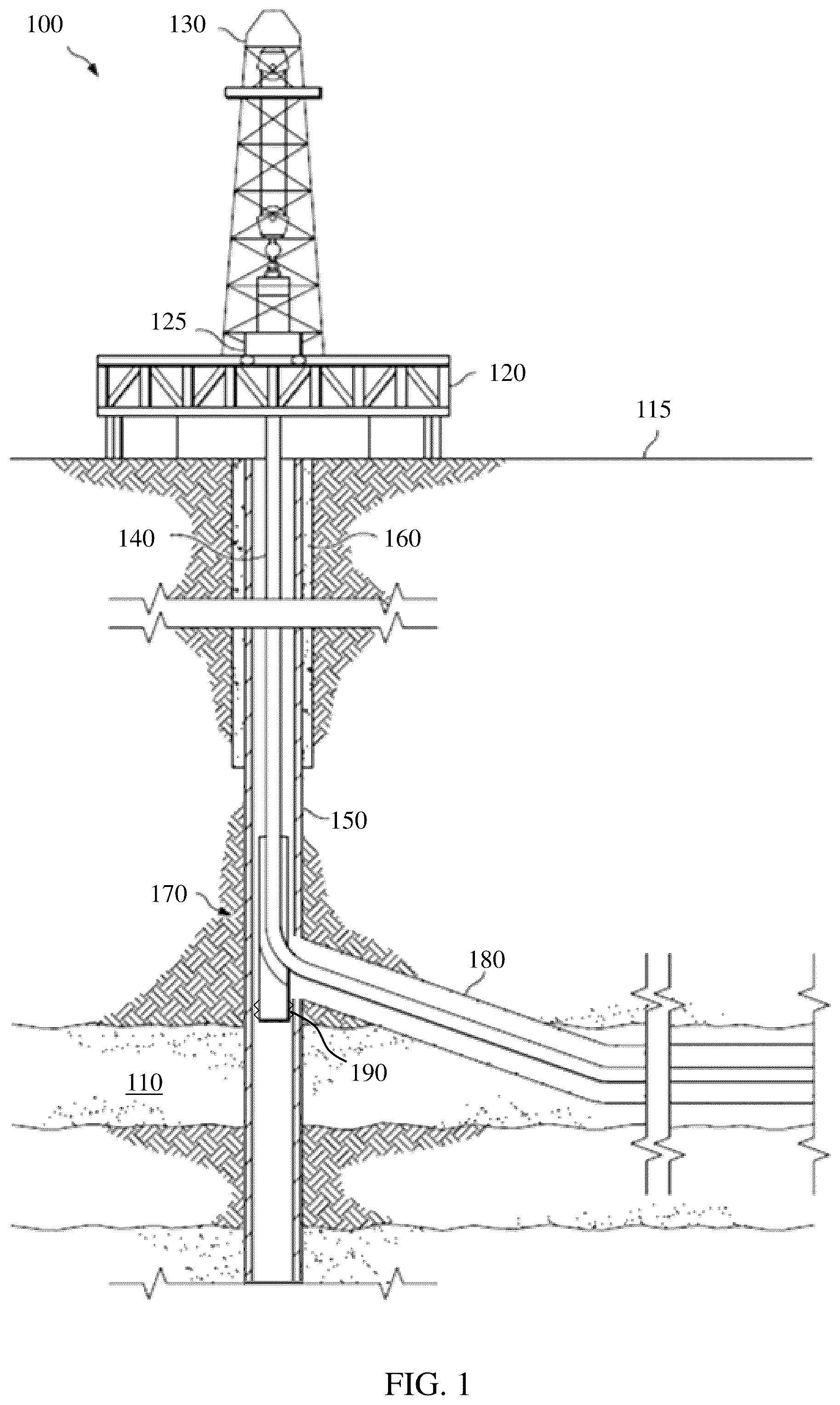Patent US12312869 Figure 1 – Two-part drilling and running tool
