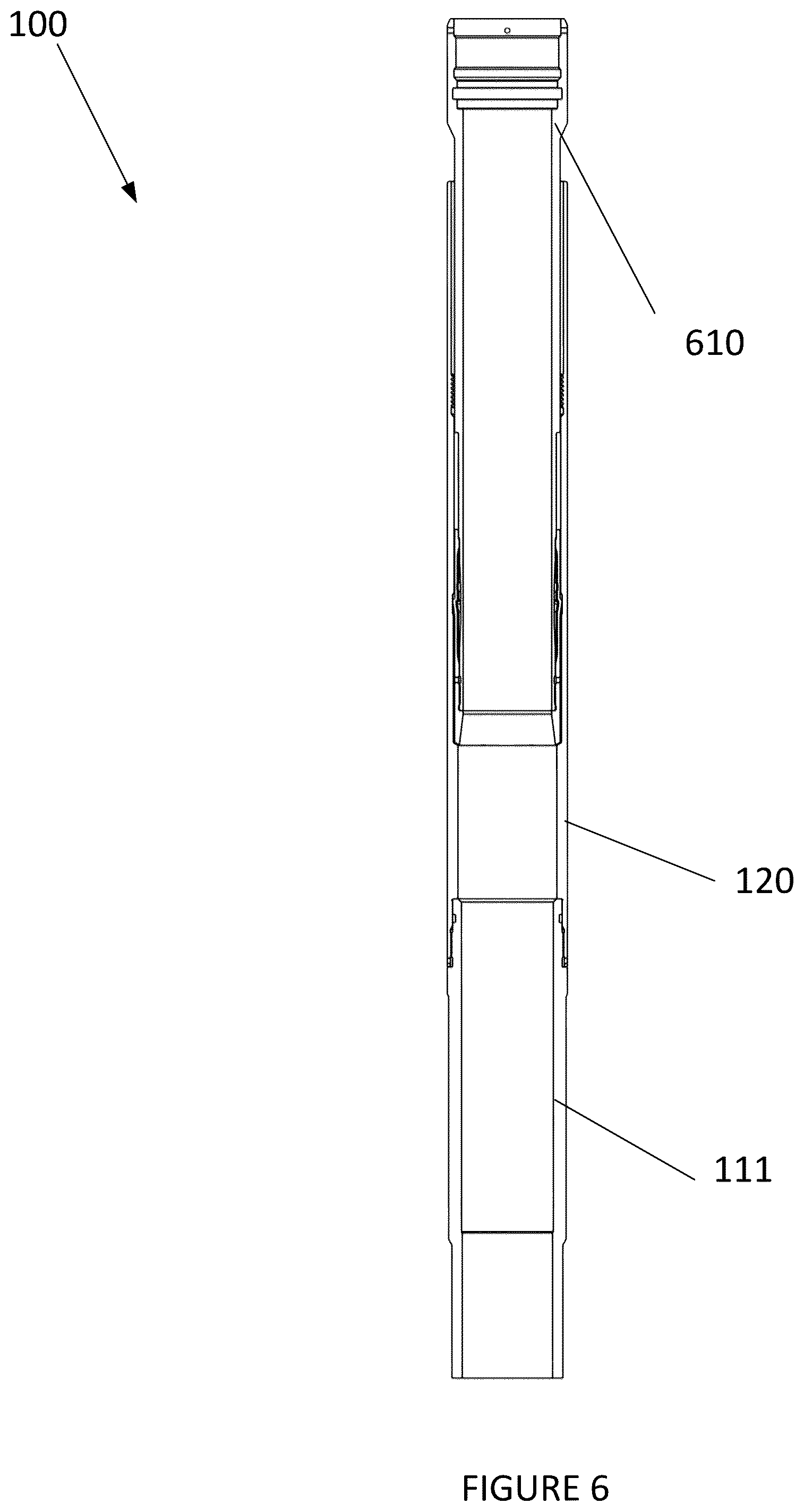 Patent US12312871 Figure 6 – Interventionless methods and systems for testing a liner top