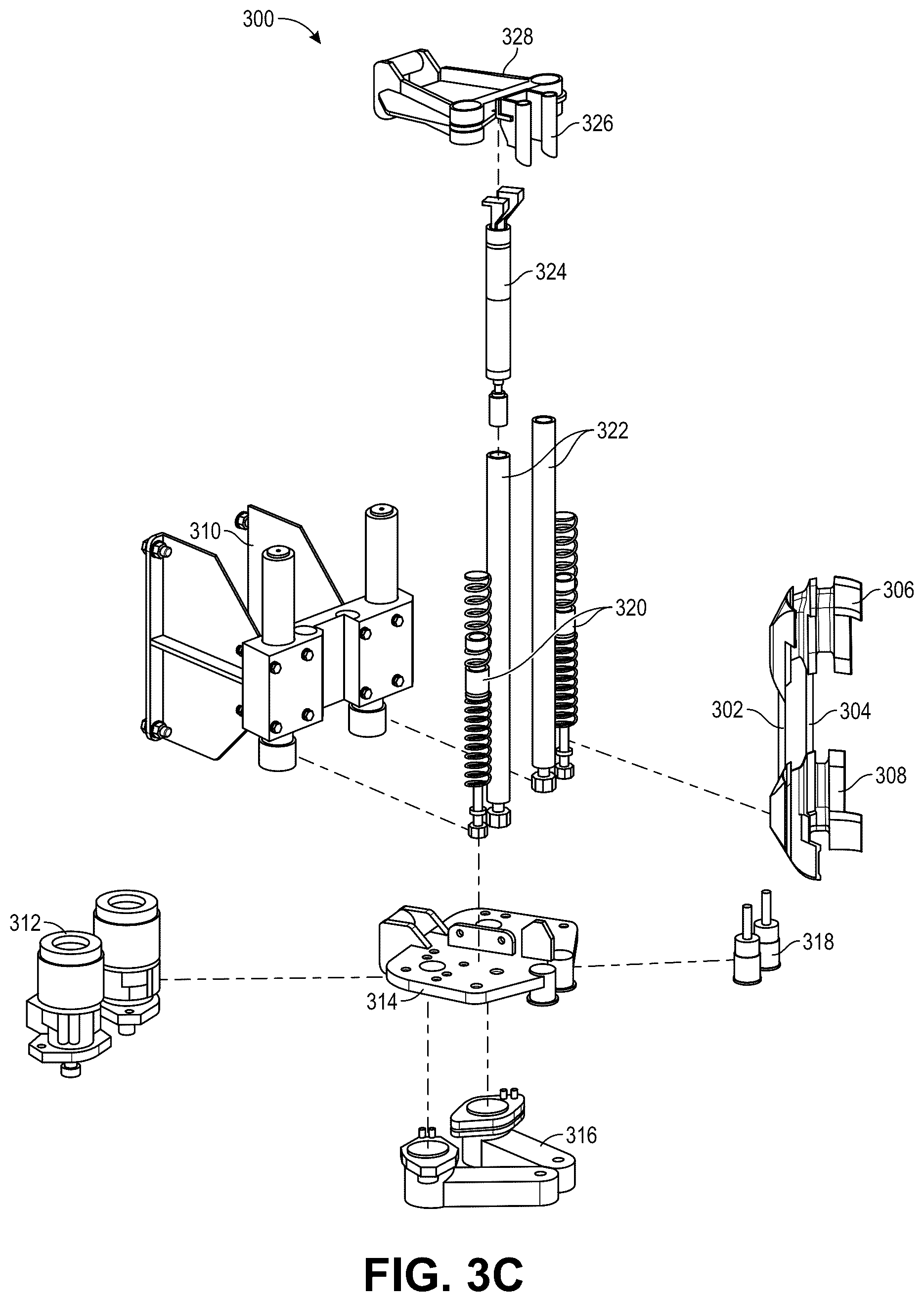 Patent US12312872 Figure 4 – Remote control line clamp installation system