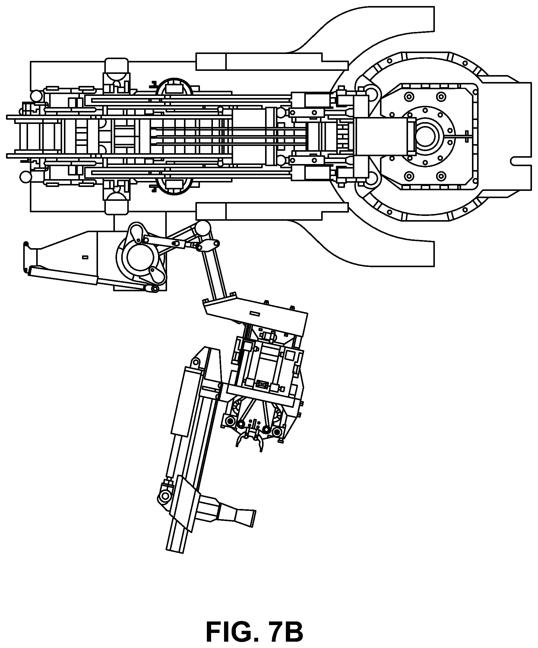 Patent US12312872 Figure 11 – Remote control line clamp installation system