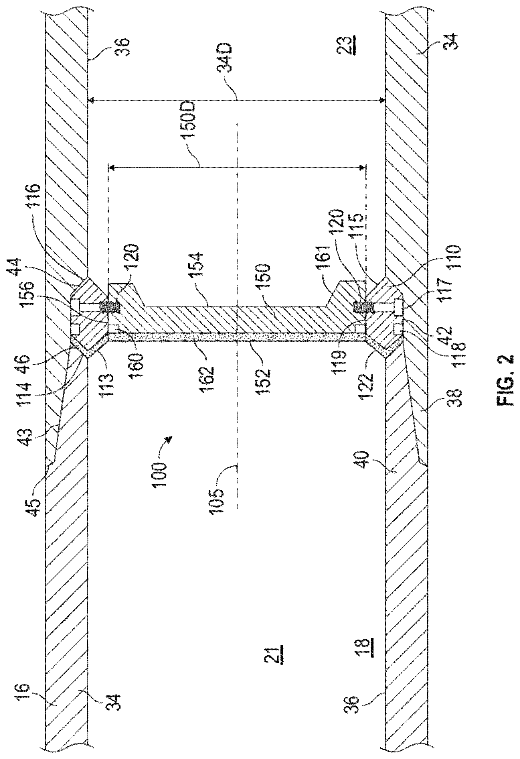 Patent US12312876 Figure 2 – Systems and methods for providing buoyancy to a tubular string positioned in a wellbore