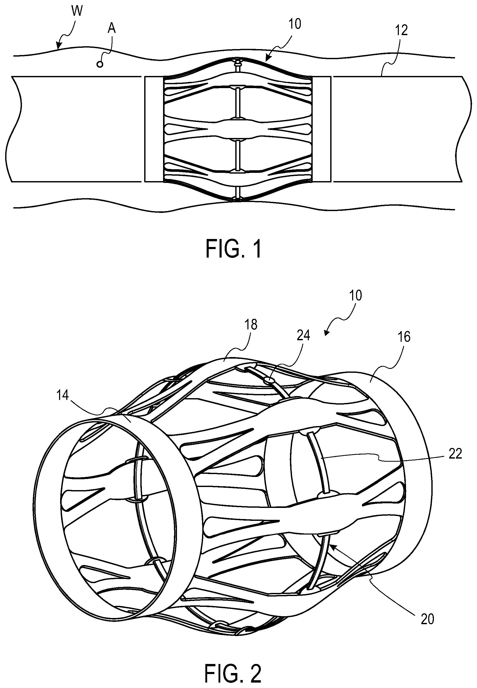 Patent US12312878 Figure 1 – Centraliser