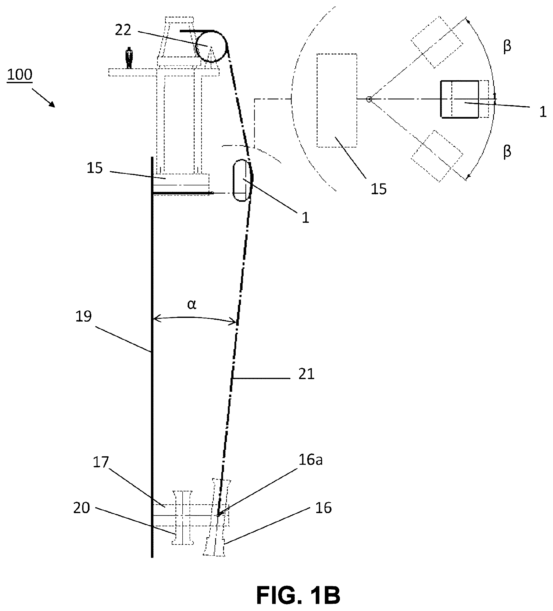 Patent US12312880 Figure 2 – Pull-in system and method of keelhauling rigid risers using a deflector device and double layer support tube