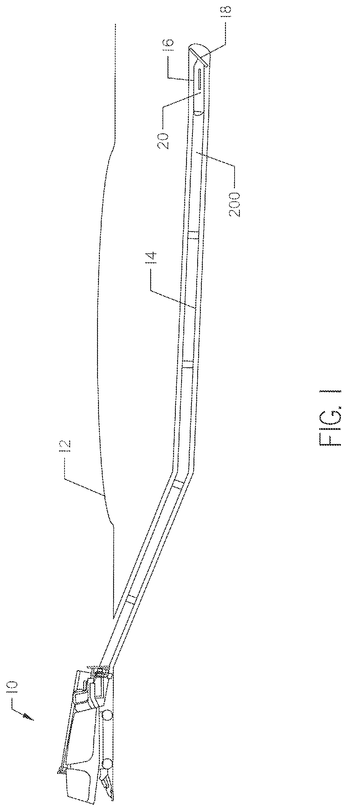Patent US12312882 Figure 1 – Mechanical shuttle pipe gripper