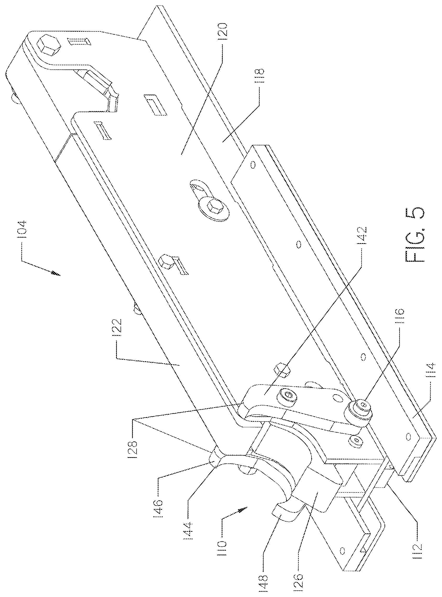 Patent US12312882 Figure 5 – Mechanical shuttle pipe gripper