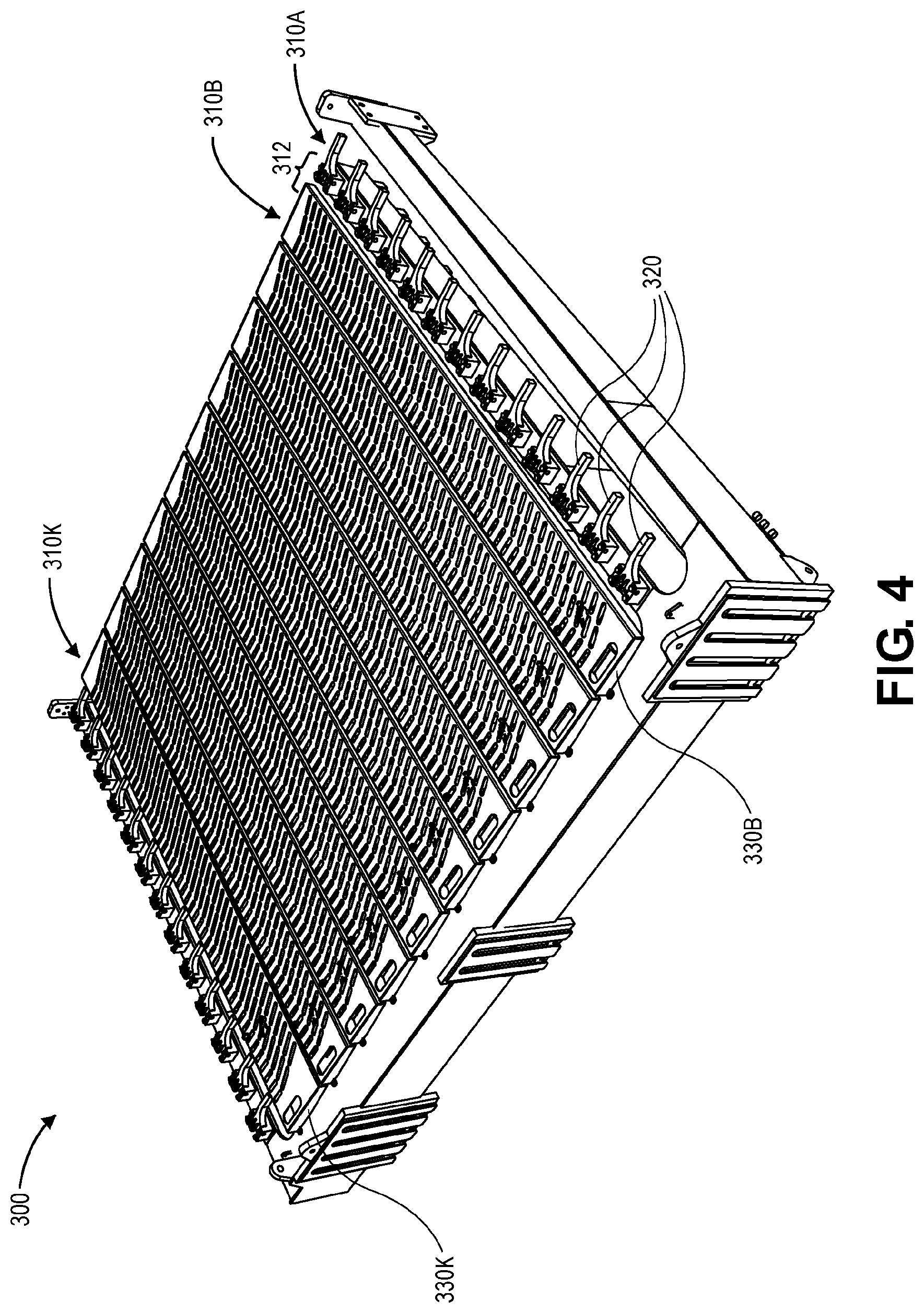 Patent US12312884 Figure 4 – Automated fingerboard for a drilling rig