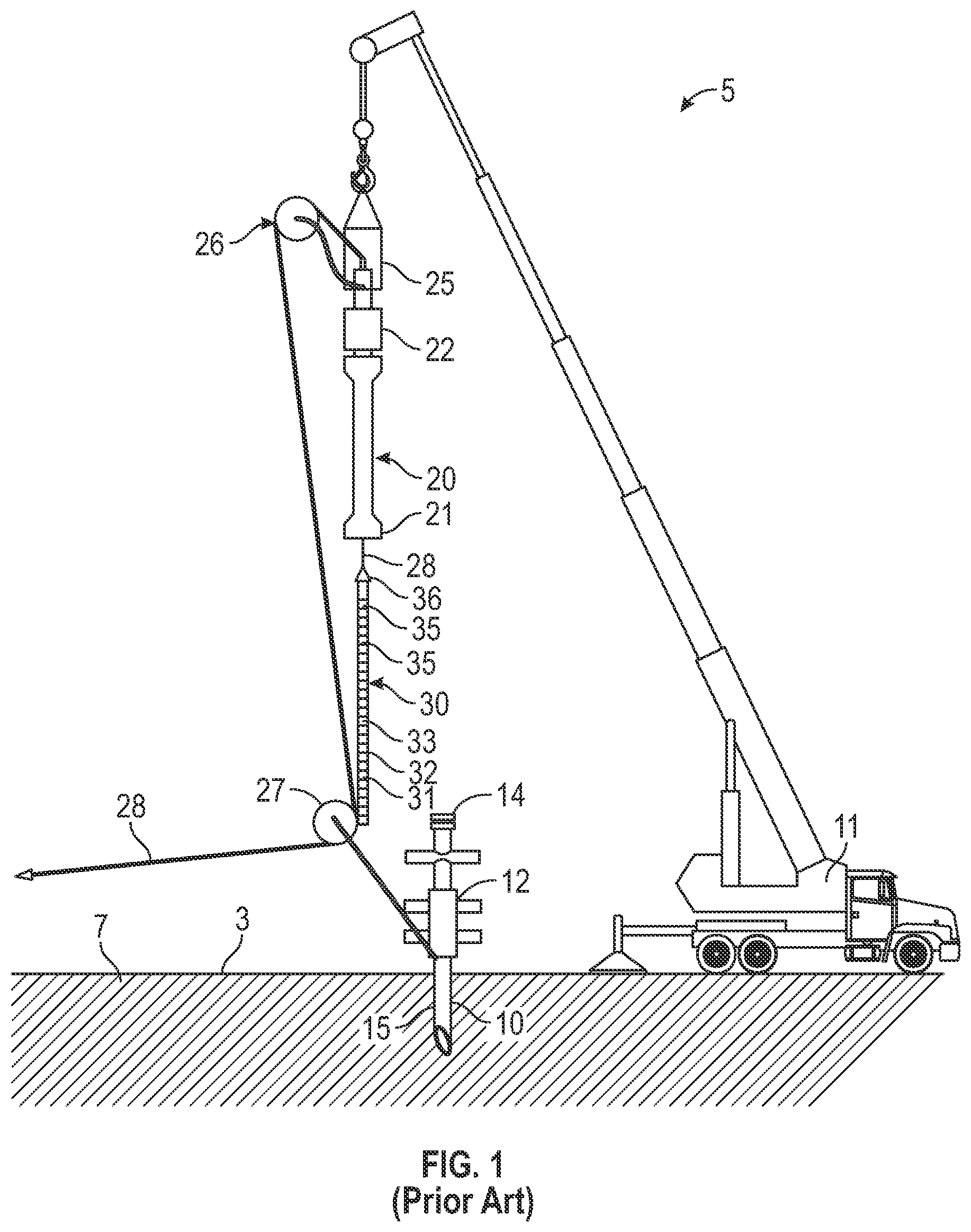 Patent US12312887 Figure 1 – Plugging assemblies for plugging cased wellbores