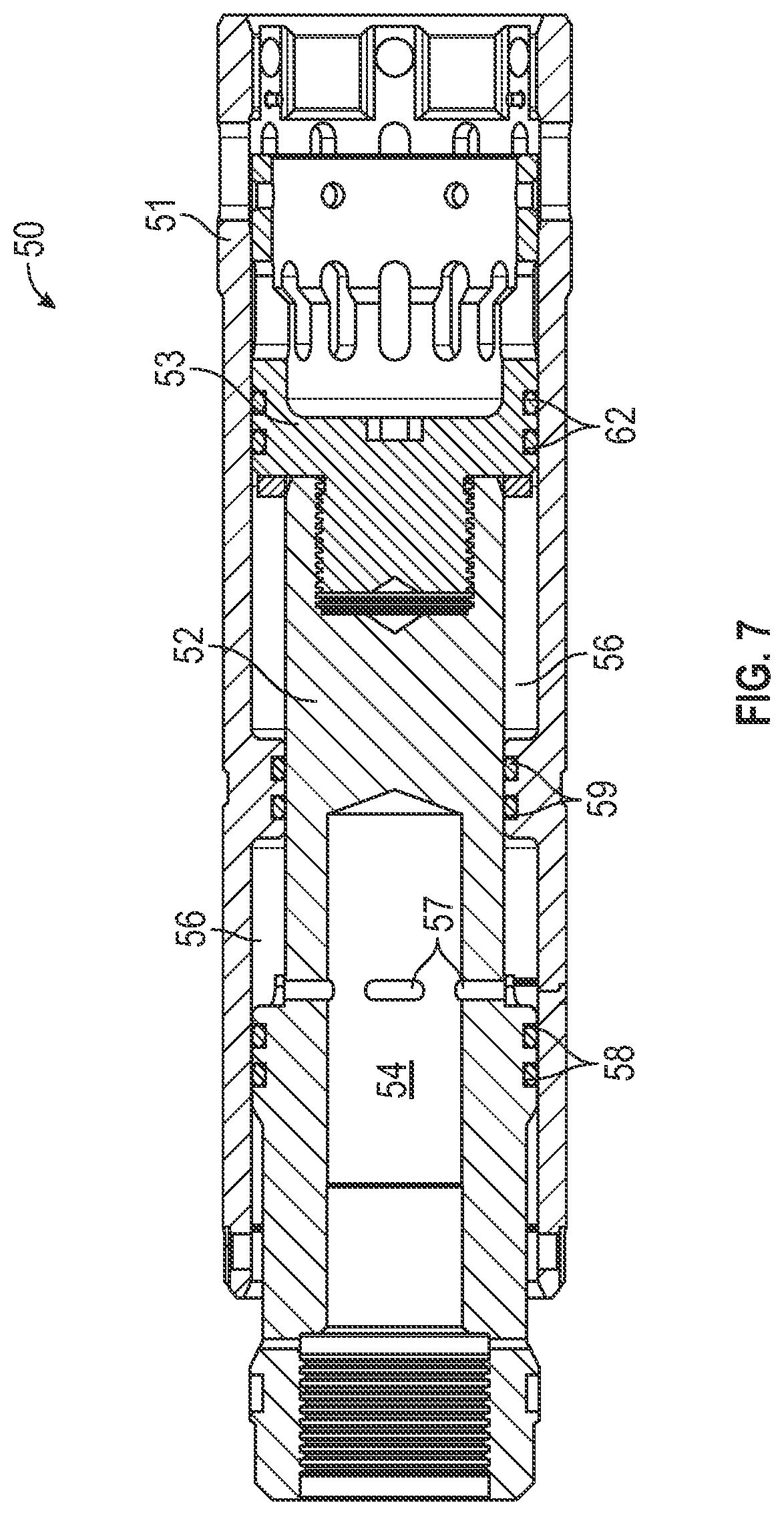 Patent US12312887 Figure 6 – Plugging assemblies for plugging cased wellbores