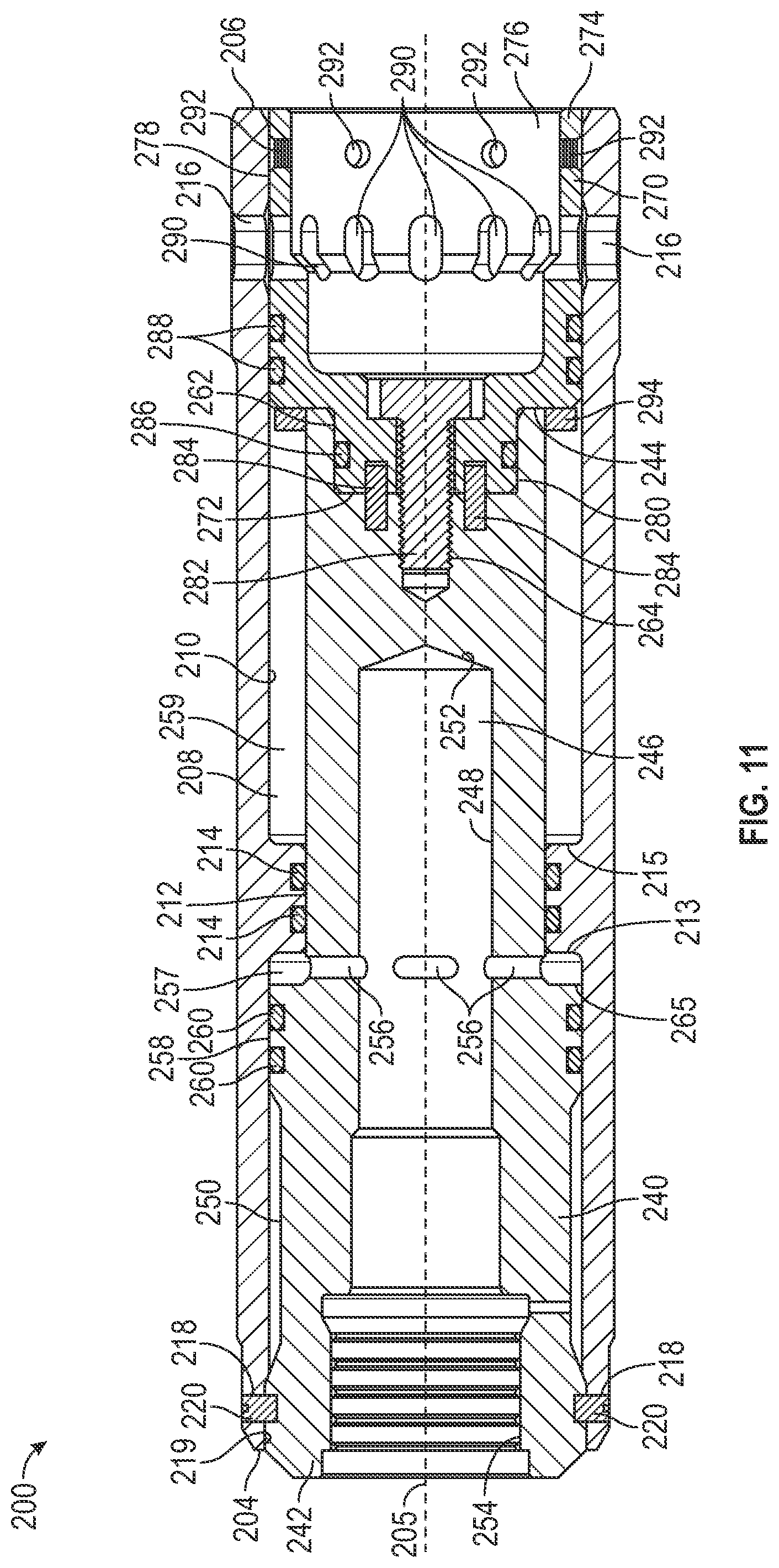 Patent US12312887 Figure 10 – Plugging assemblies for plugging cased wellbores
