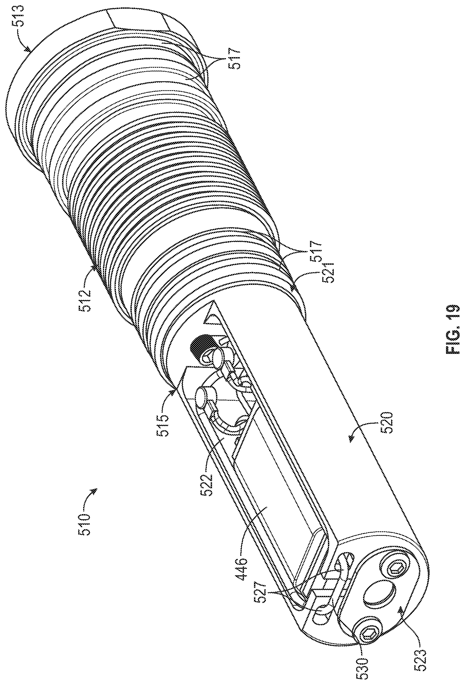 Patent US12312887 Figure 18 – Plugging assemblies for plugging cased wellbores