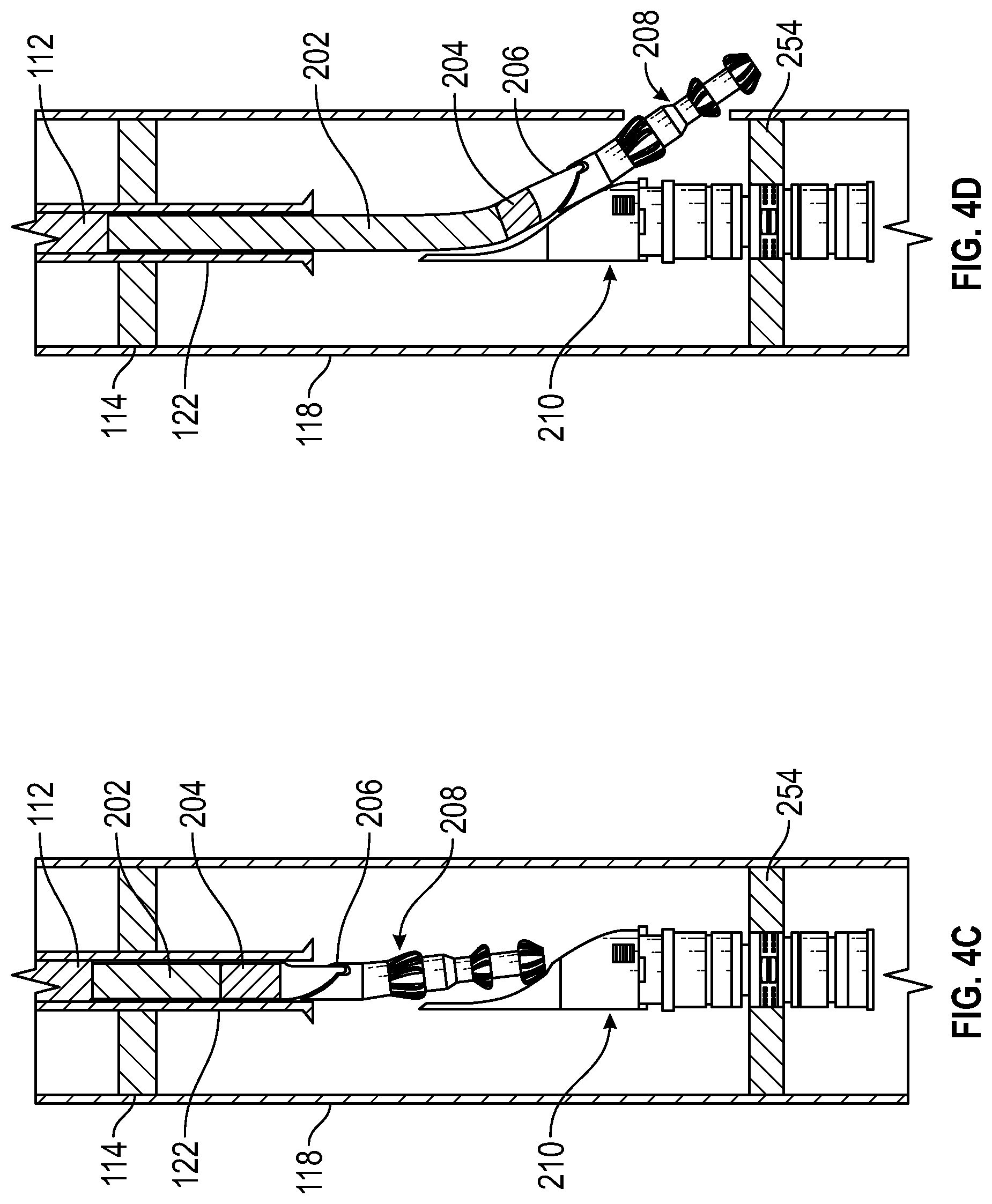 Patent US12312890 Figure 5 – Whipstock integrated to completion string for coiled tubing operations