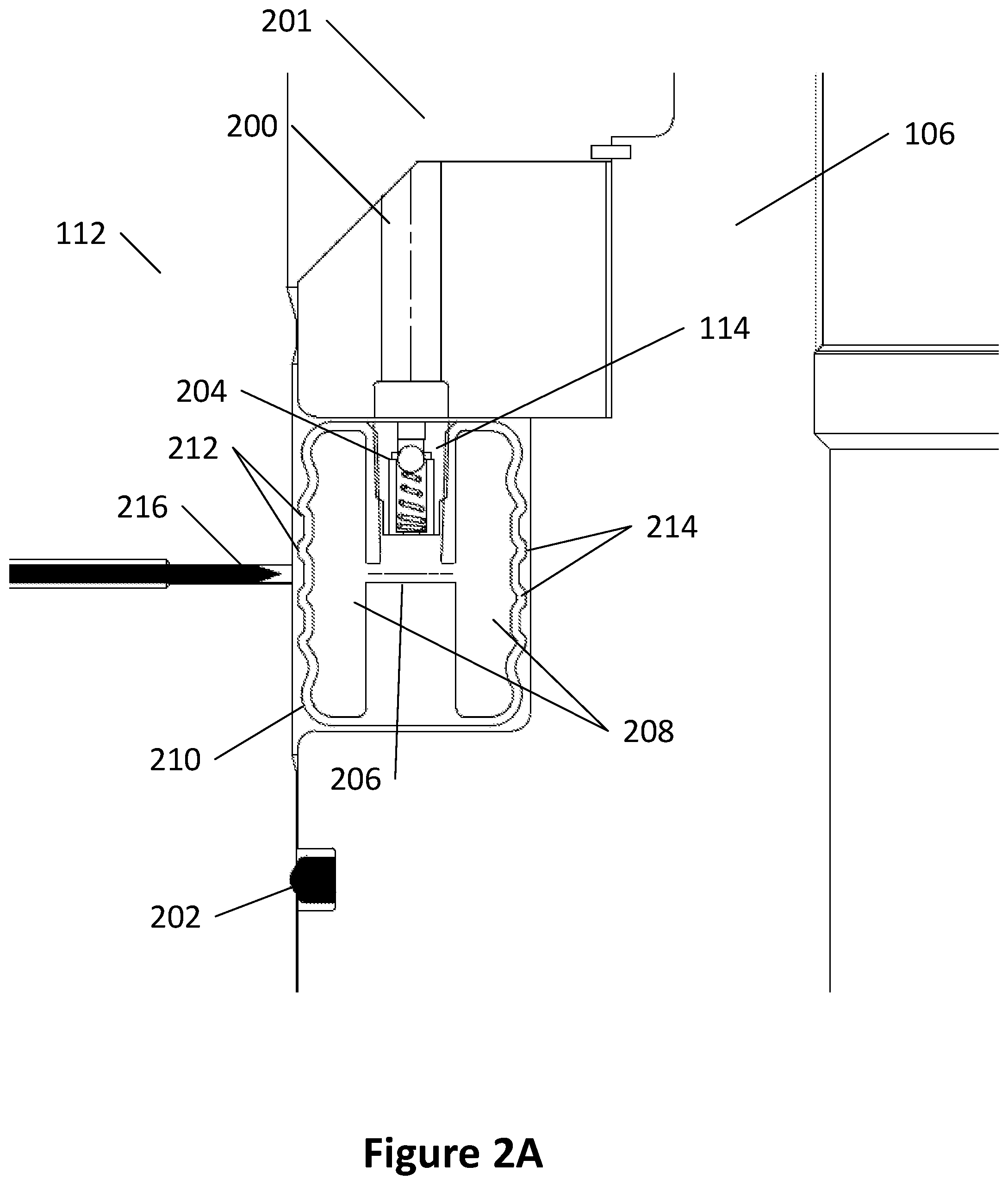 Patent US12312895 Figure 2 – Fluid energized metal-to-metal seal with retrieval capabilities