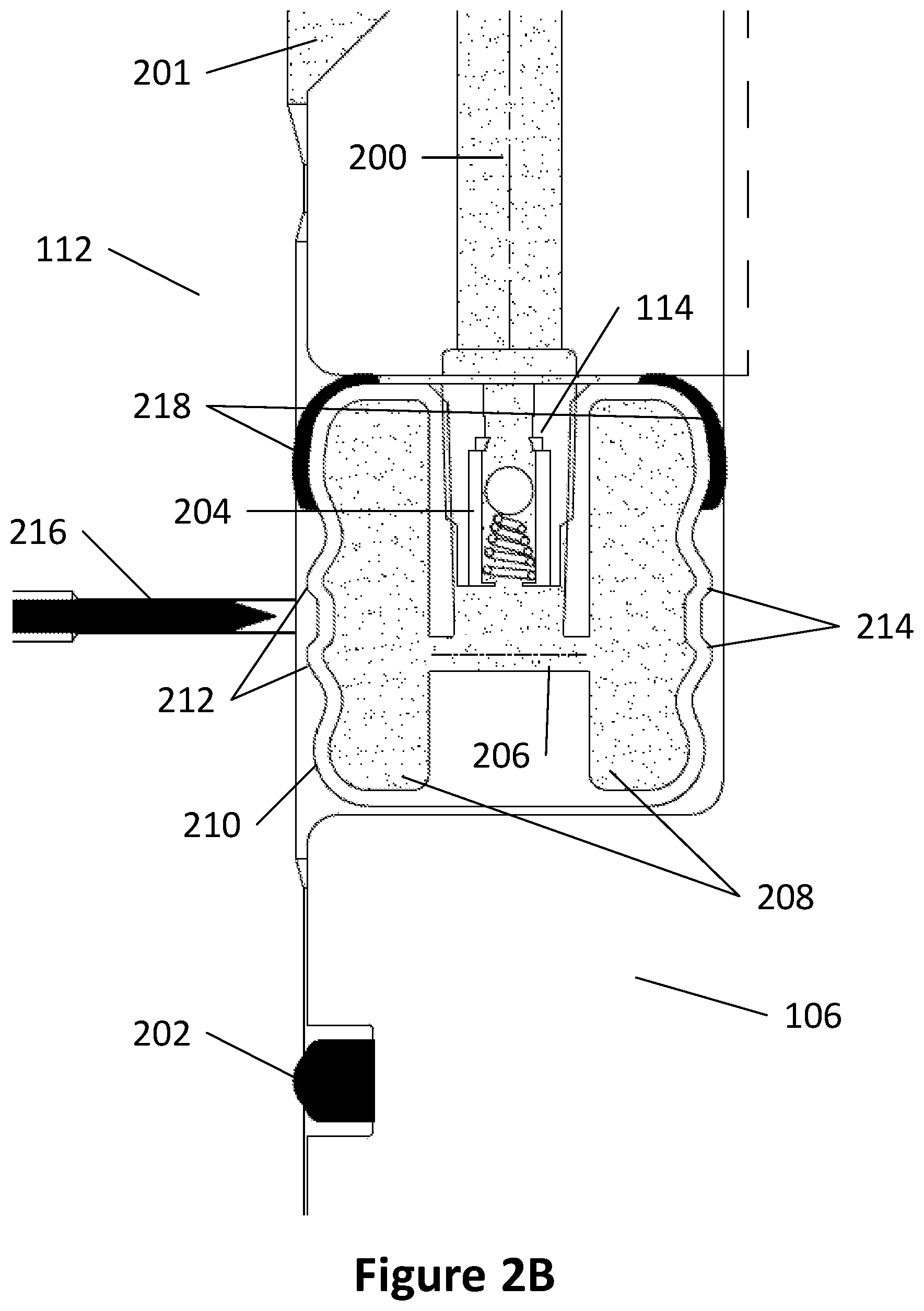 Patent US12312895 Figure 3 – Fluid energized metal-to-metal seal with retrieval capabilities