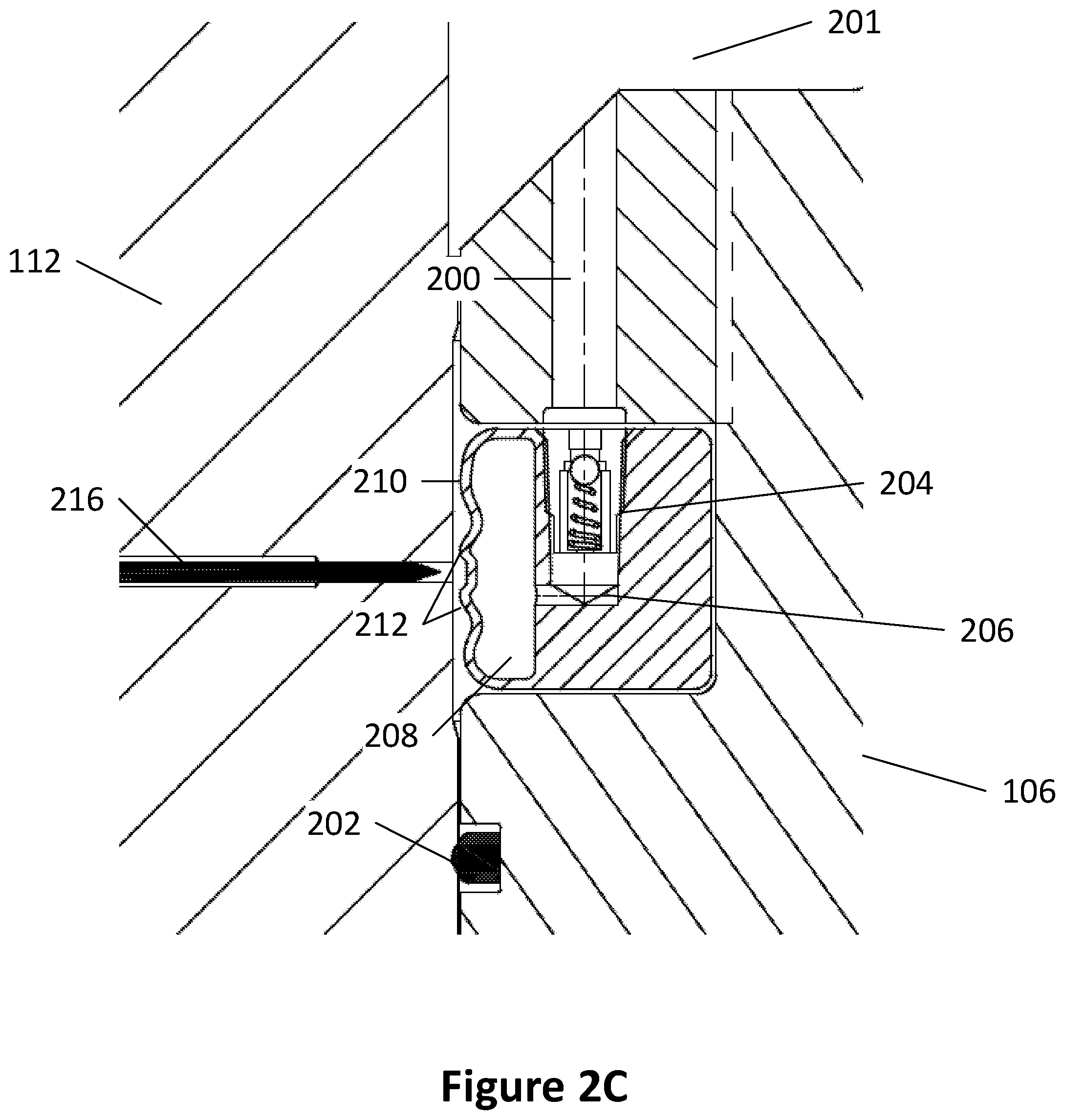 Patent US12312895 Figure 4 – Fluid energized metal-to-metal seal with retrieval capabilities