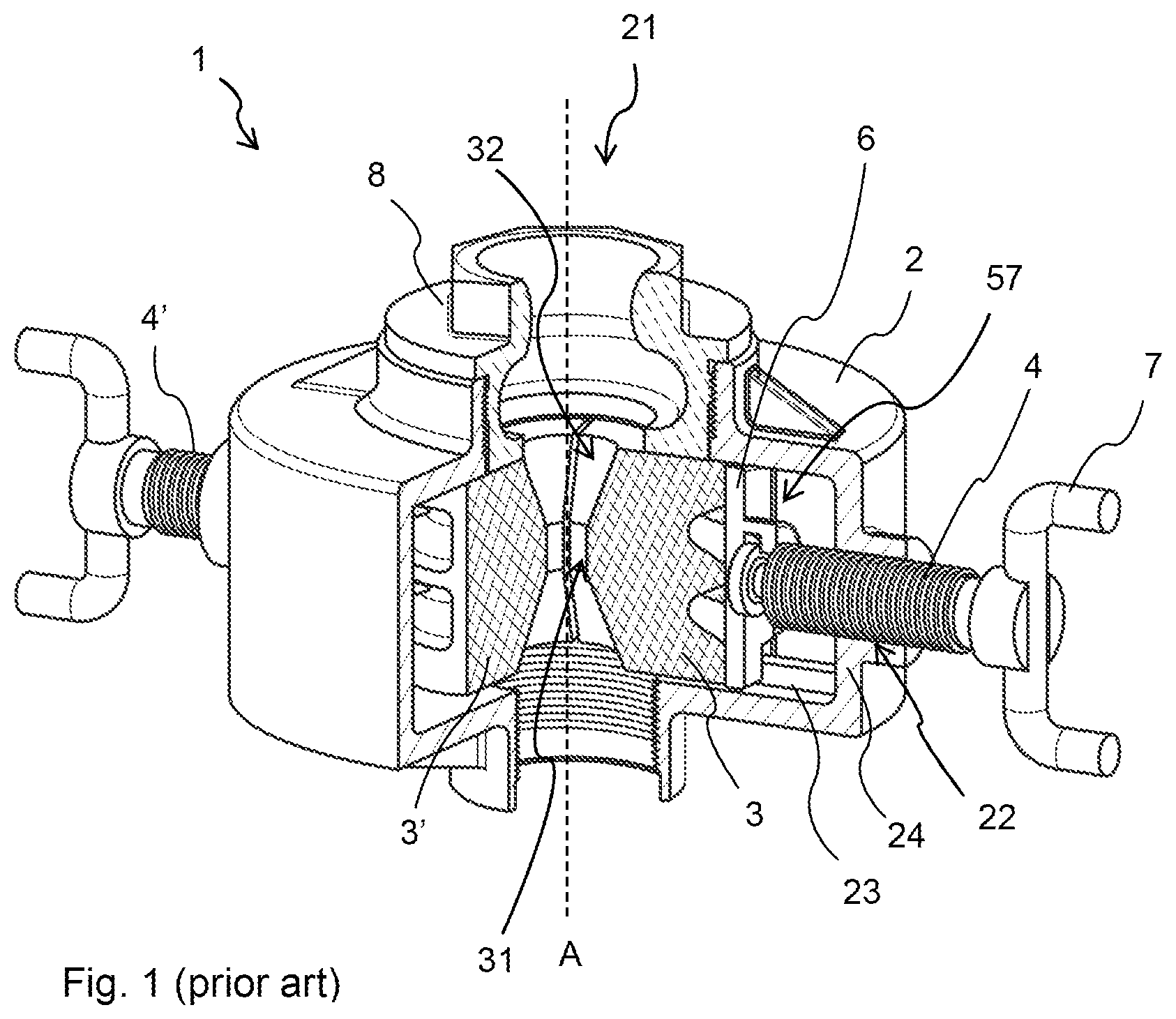 Patent US12312897 Figure 1 – Sucker rod stripper