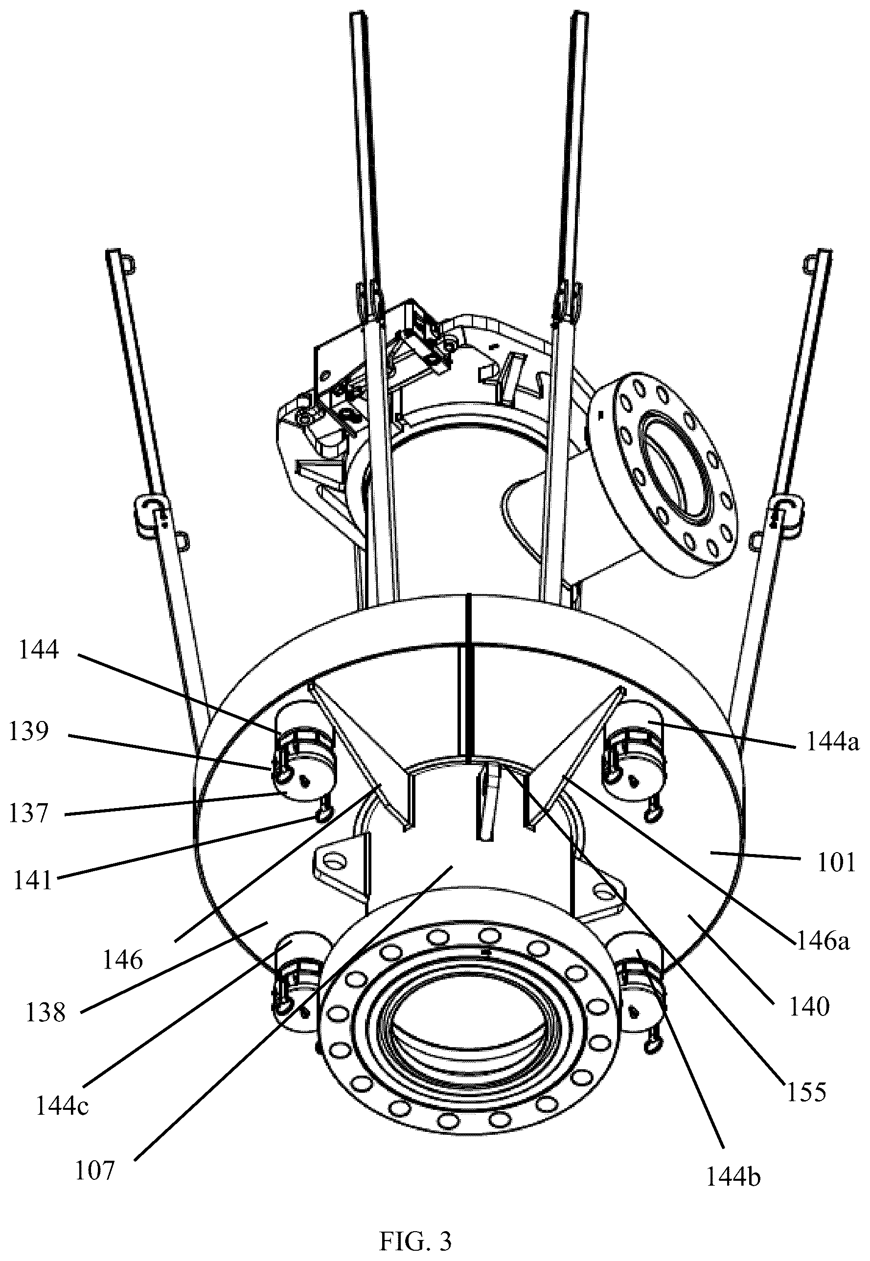 Patent US12312898 Figure 3 – Fluid containment system and method