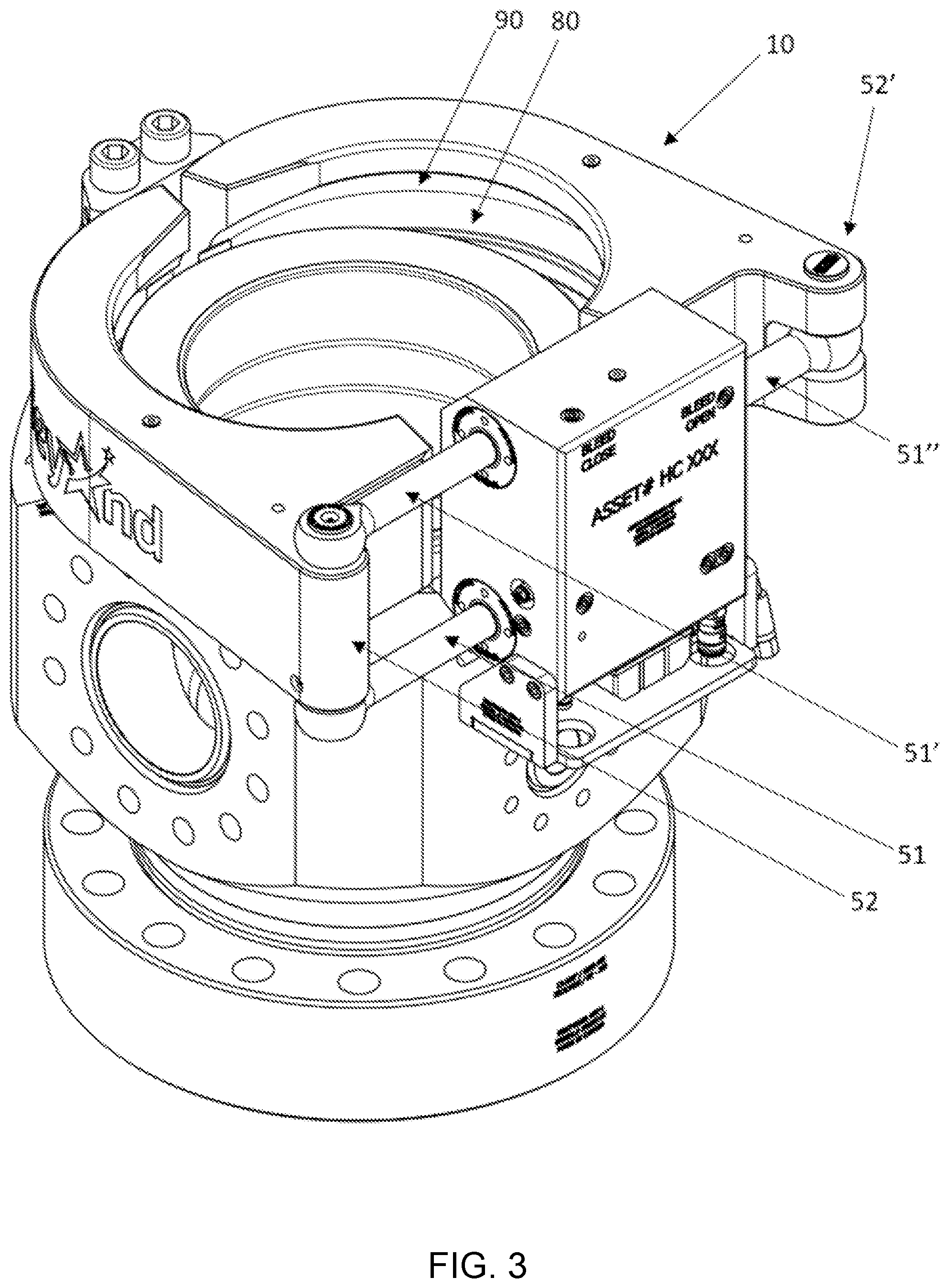 Patent US12312899 Figure 3 – Powered clamp assembly