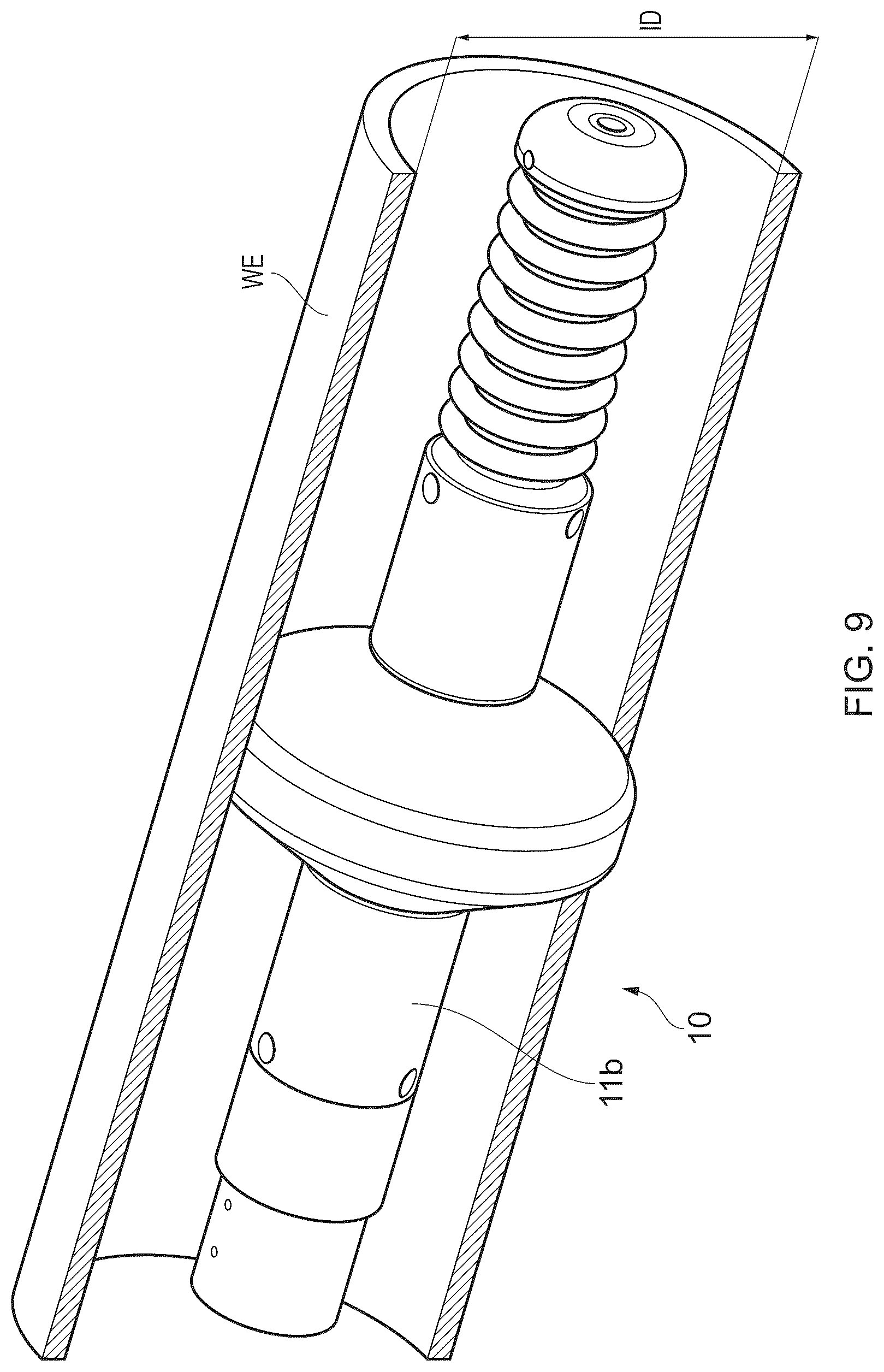 Patent US12312900 Figure 7 – Downhole well tool and method for permanently sealing a downhole well