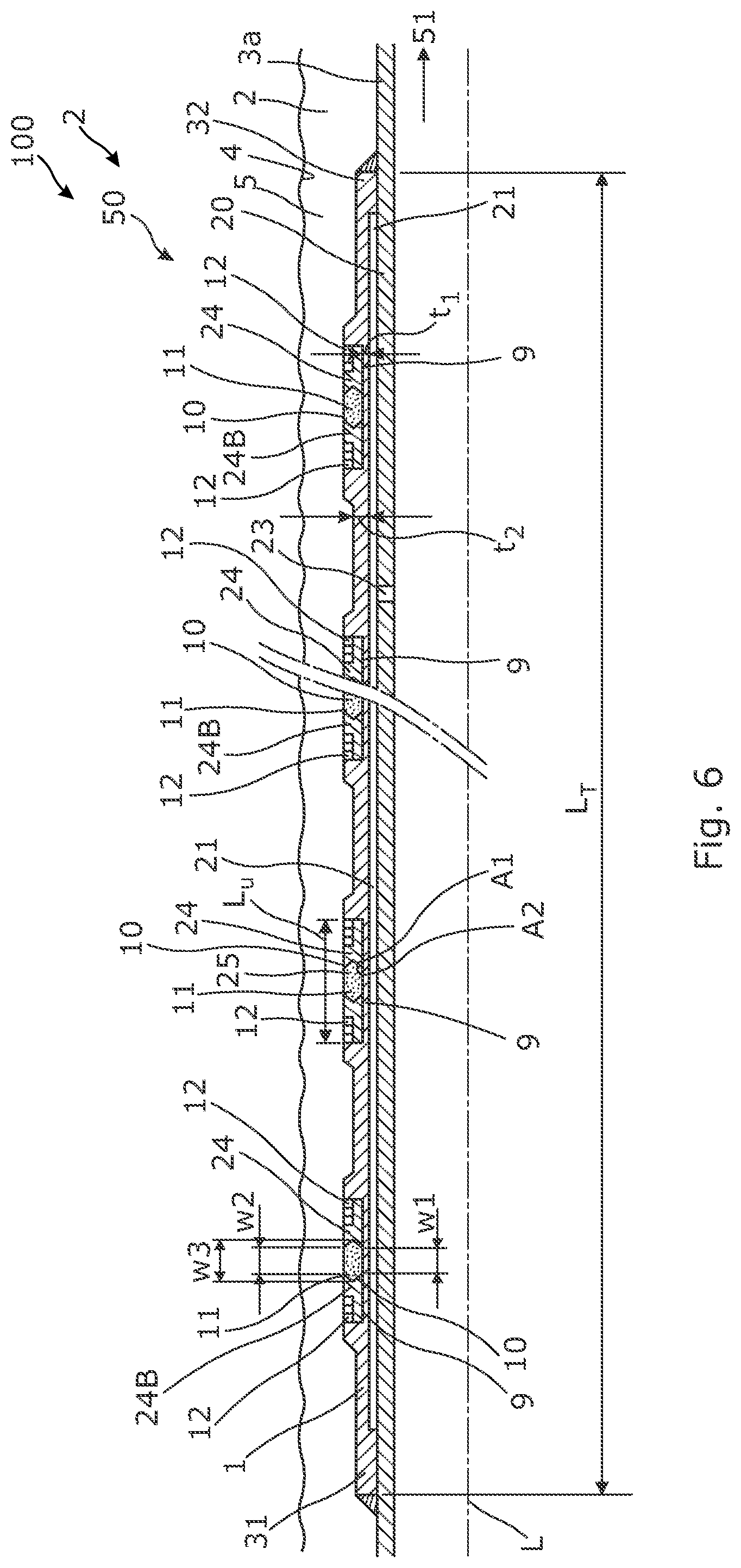 Patent US12312901 Figure 6 – Downhole expandable tubular