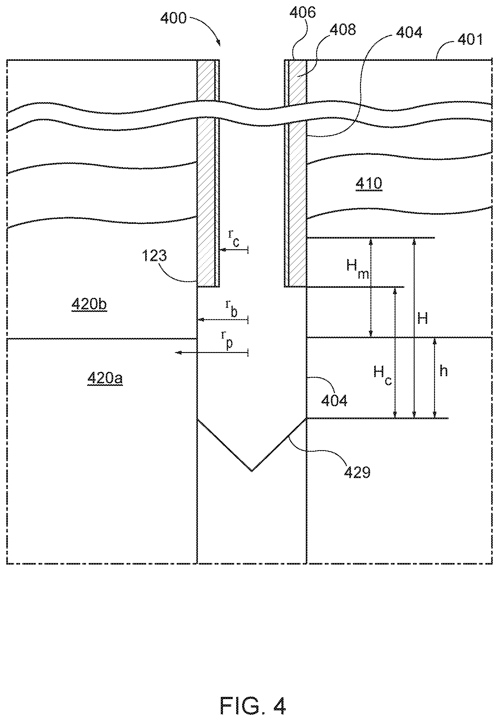 Patent US12312906 Figure 4 – Methods, apparatus and systems for creating bismuth alloy plugs for abandoned wells