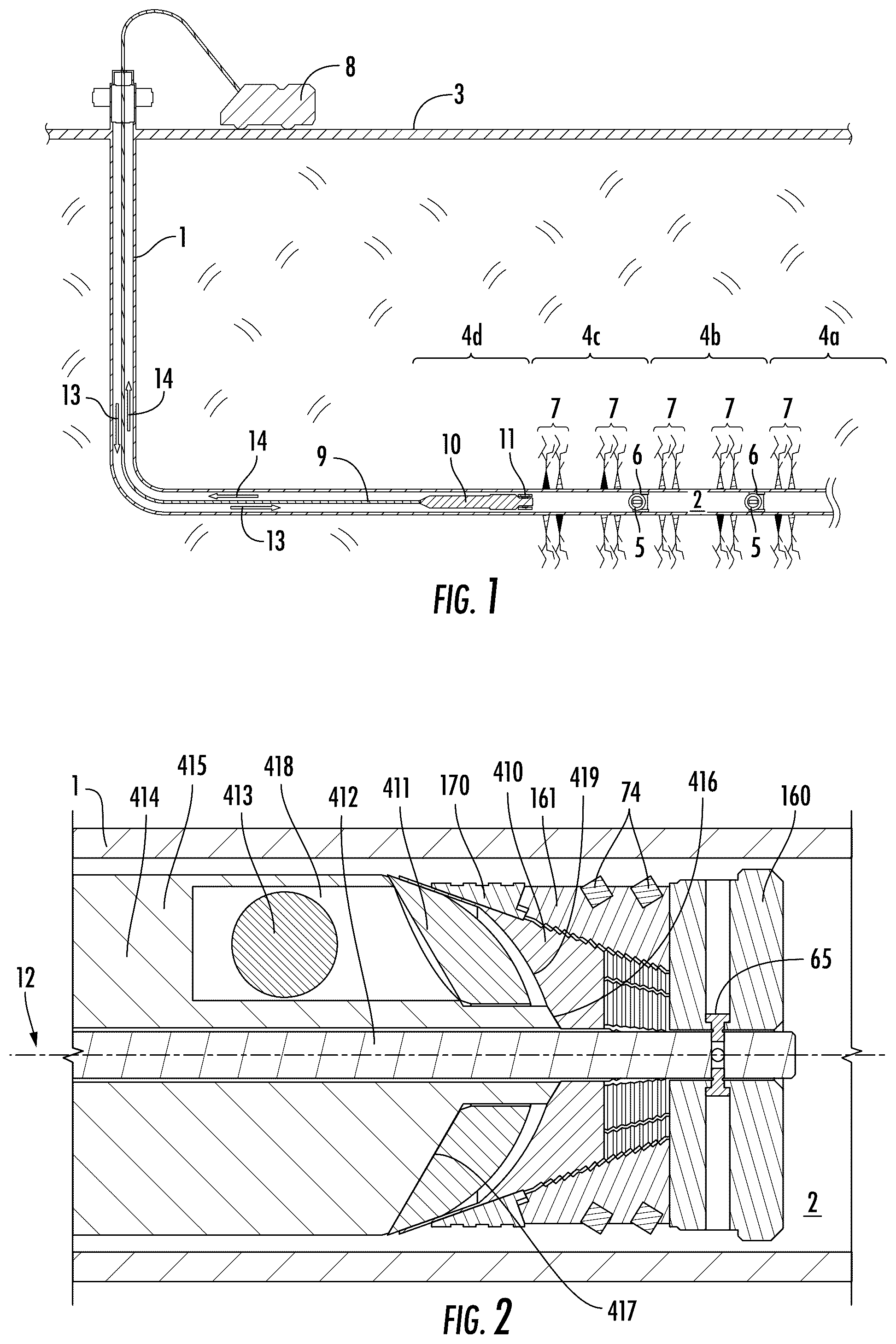 Patent US12312907 Figure 1 – Method and apparatus for a plug with a retractable pivoting mechanism for untethered object