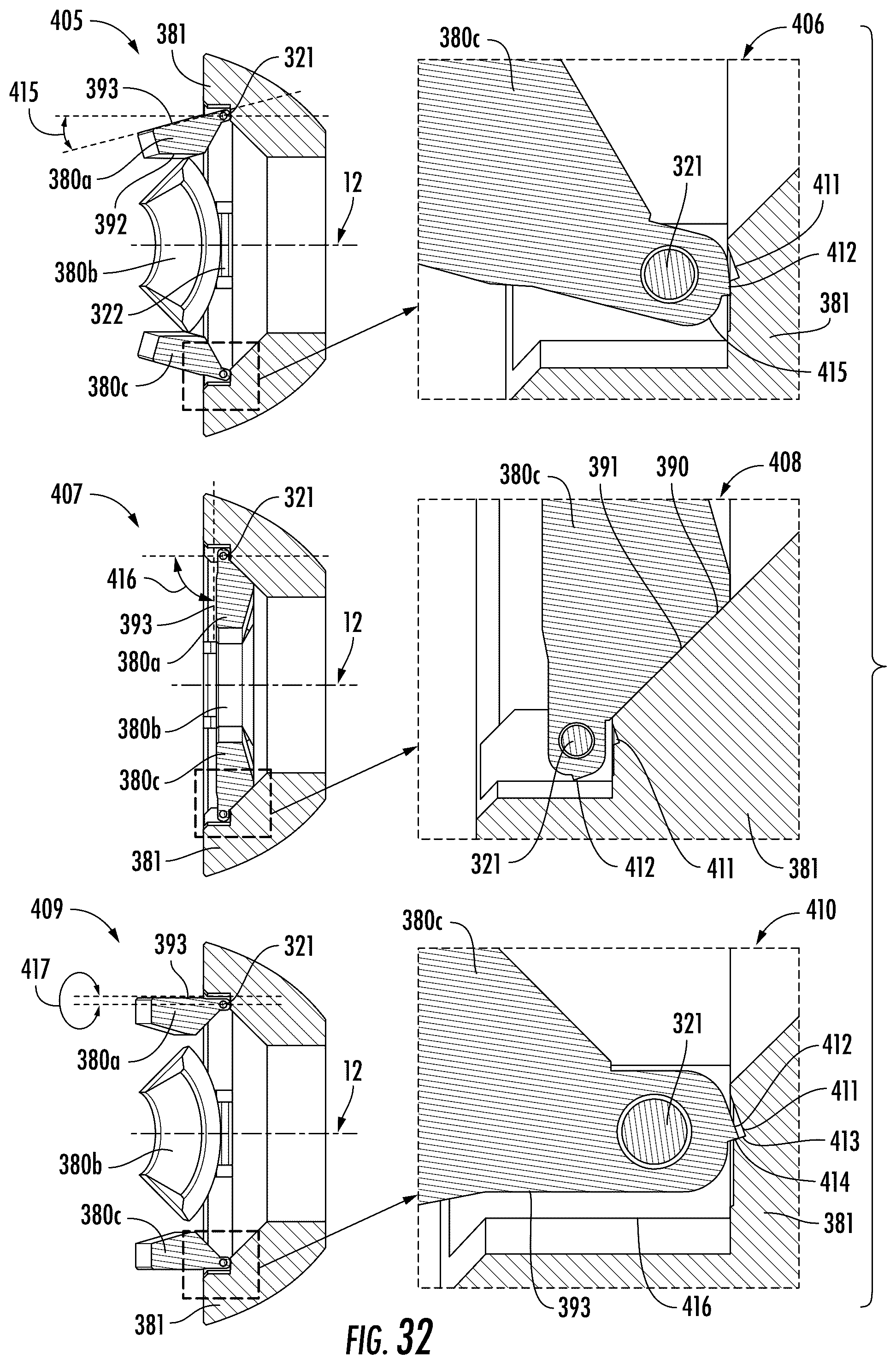 Patent US12312907 Figure 20 – Method and apparatus for a plug with a retractable pivoting mechanism for untethered object