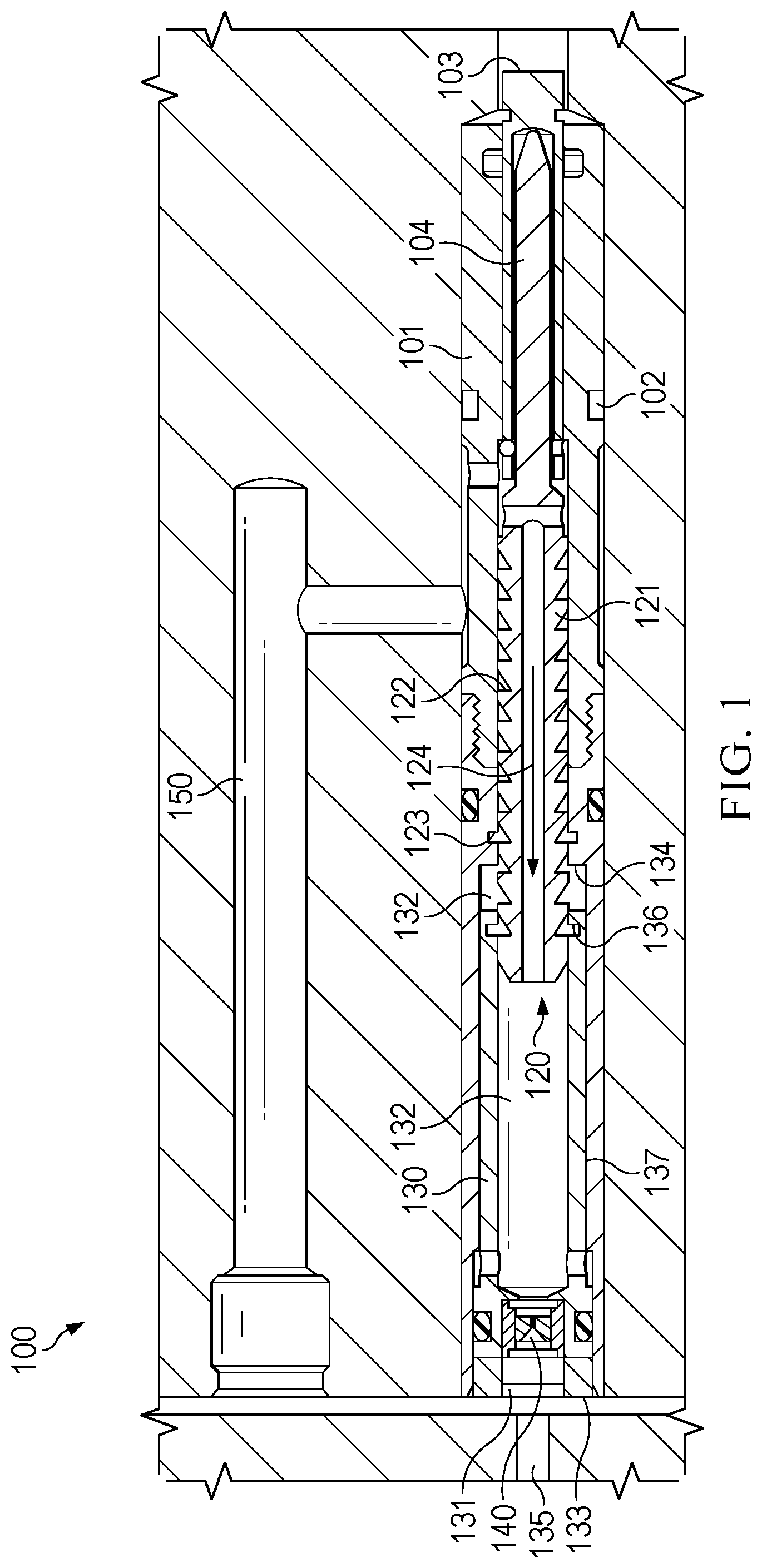 Patent US12312911 — Multi-cycle counter system — Figure 1