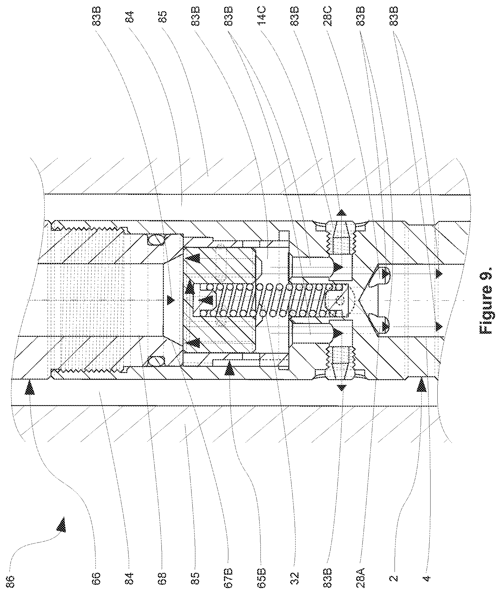 Patent US12312912 Figure 9 – Downhole method and associated apparatus