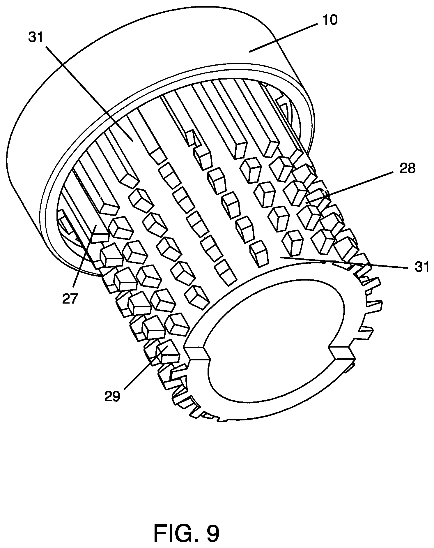 Patent US12312916 Figure 8 – Downhole apparatus with cavity for housing chemicals
