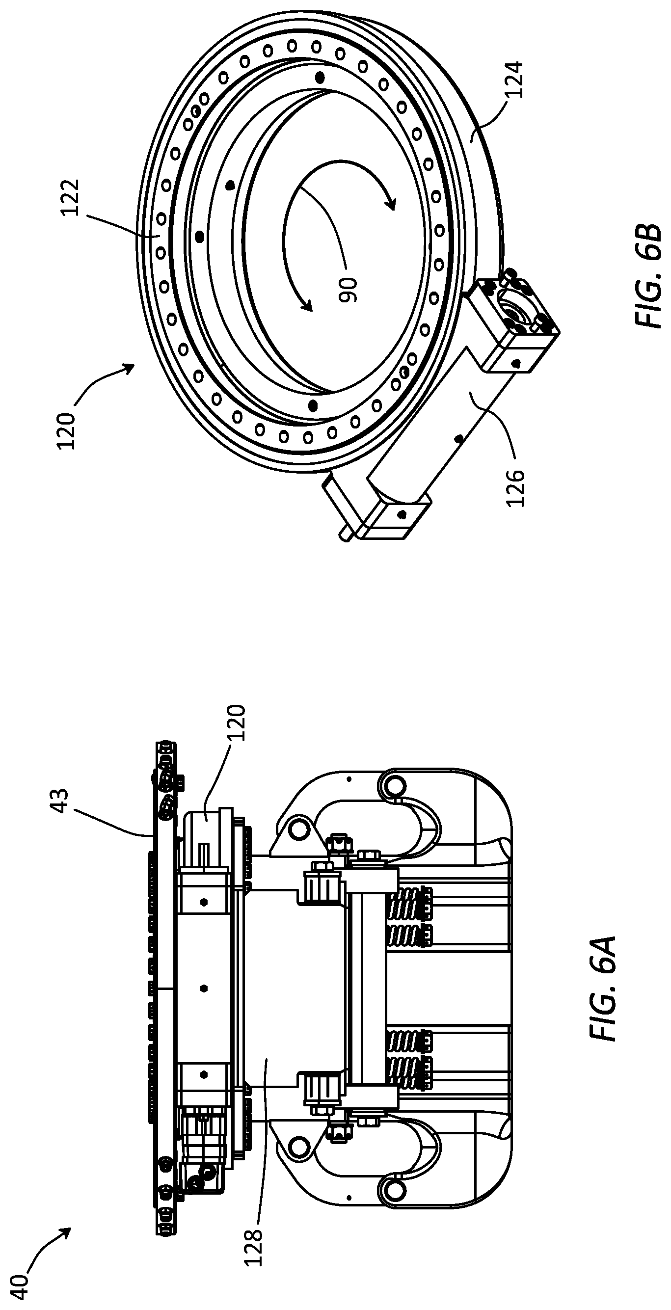 Patent US12312917 Figure 9 – Electric top drive