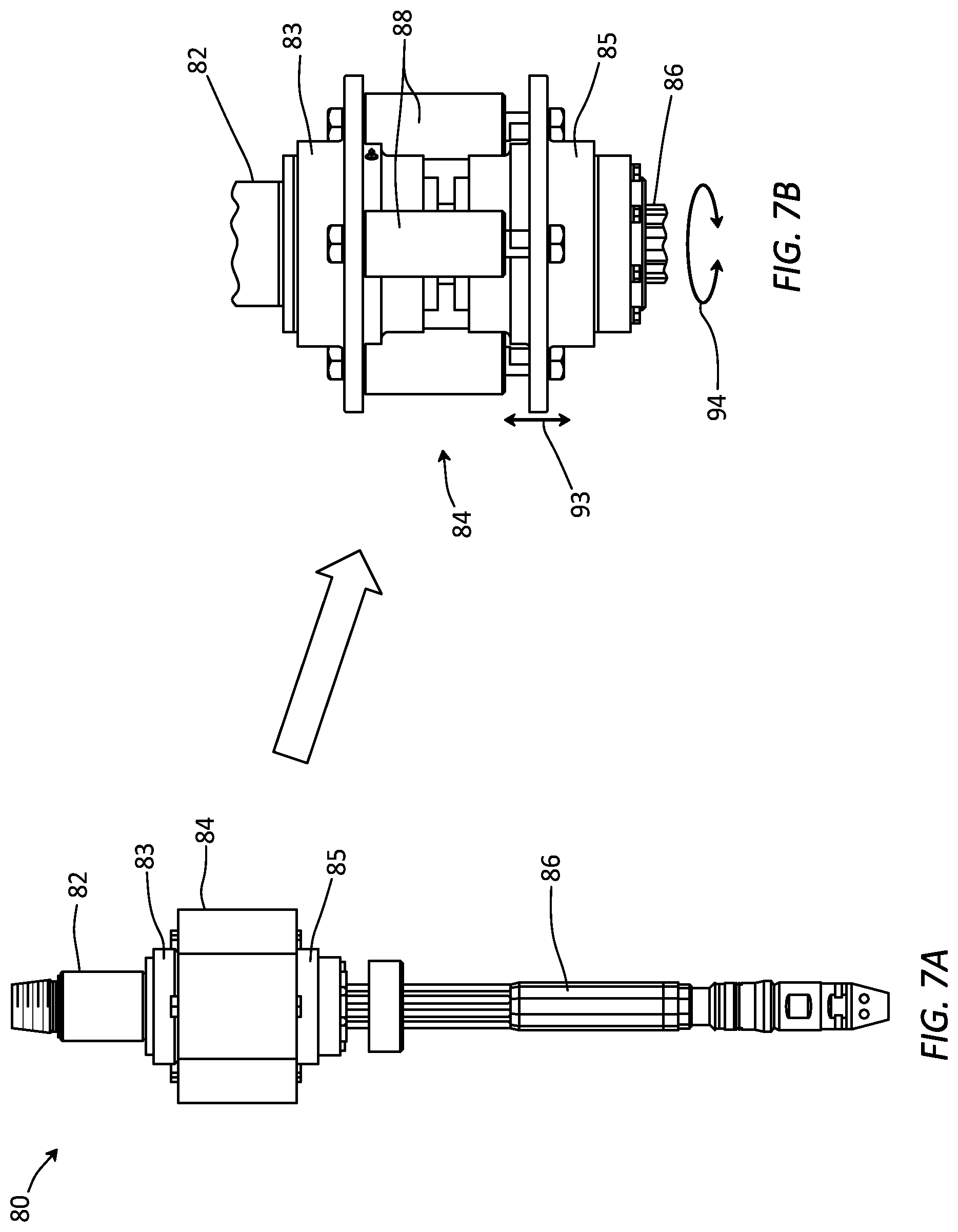 Patent US12312917 Figure 10 – Electric top drive