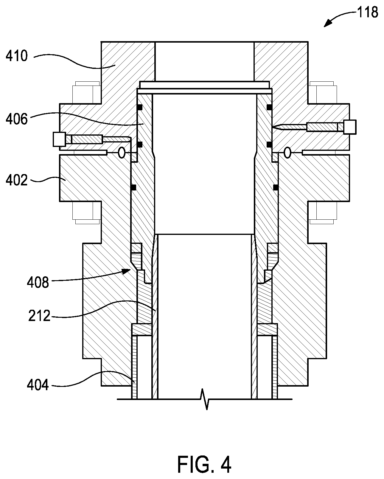 Patent US12312921 Figure 4 – Adapted mud line suspension system
