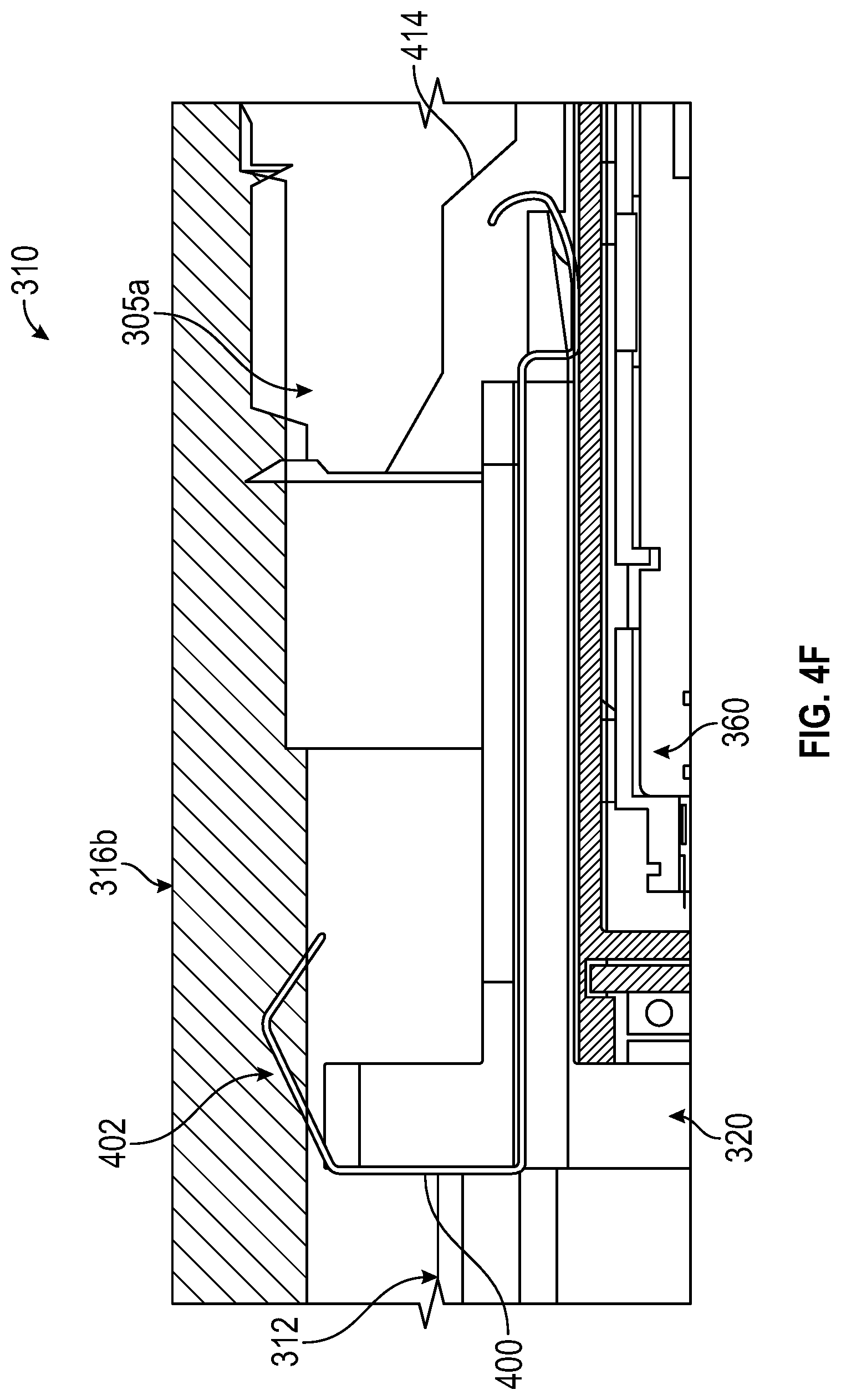 Patent US12312923 Figure 11 – Charge tube assembly