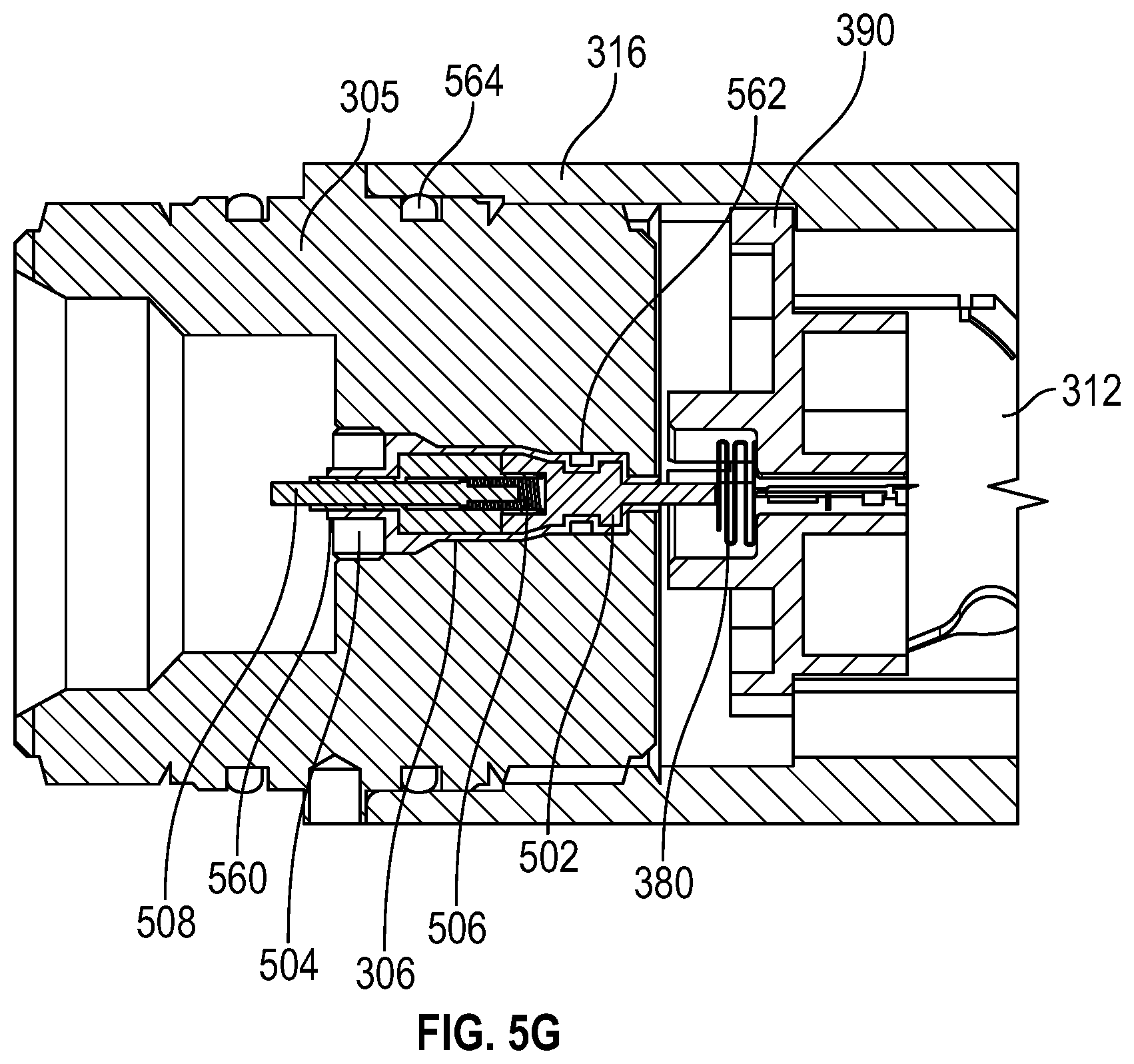 Patent US12312923 Figure 16 – Charge tube assembly
