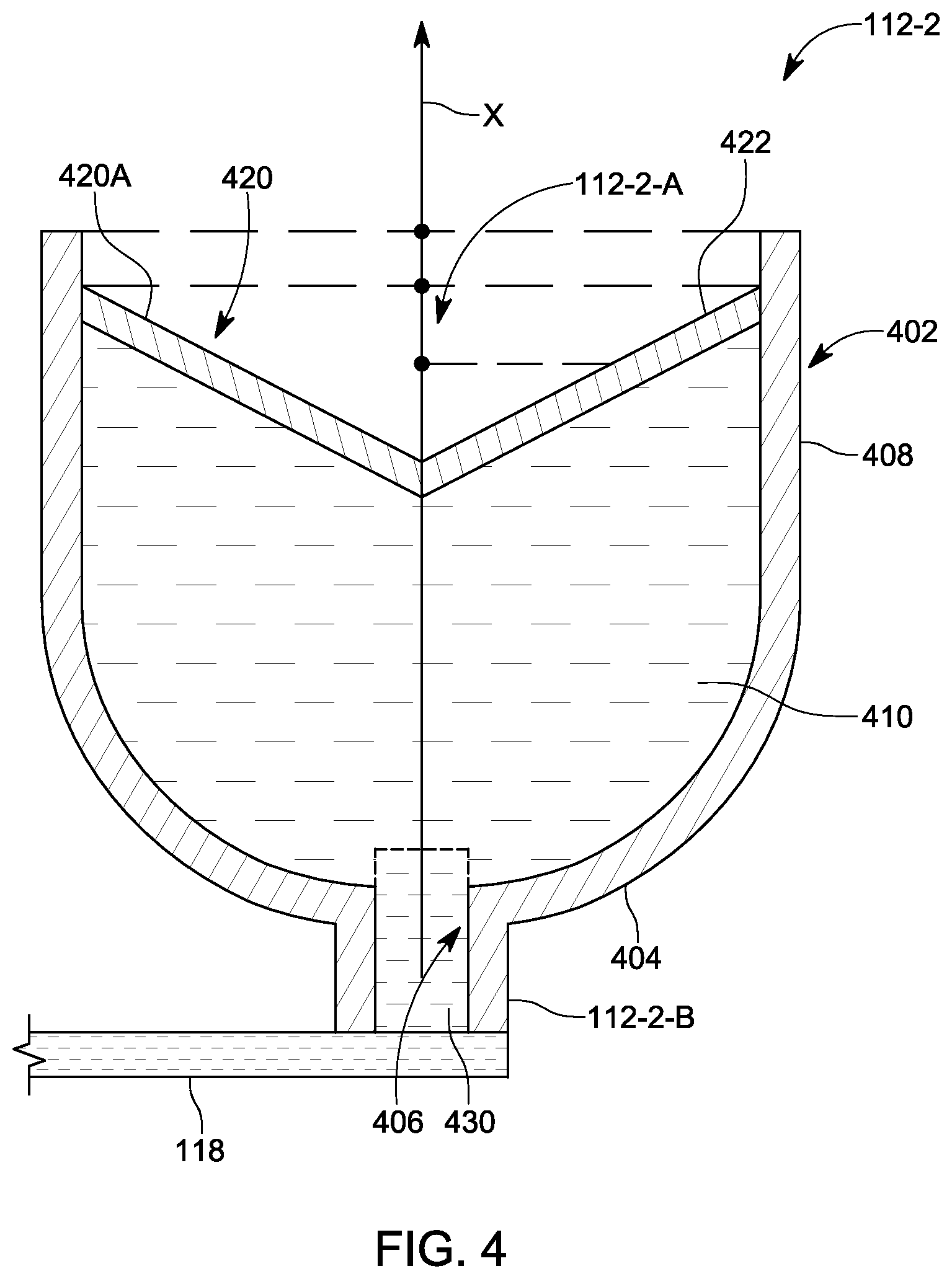 Patent US12312924 Figure 5 – Shaped charge load tube with integrated detonation cord retention mechanism