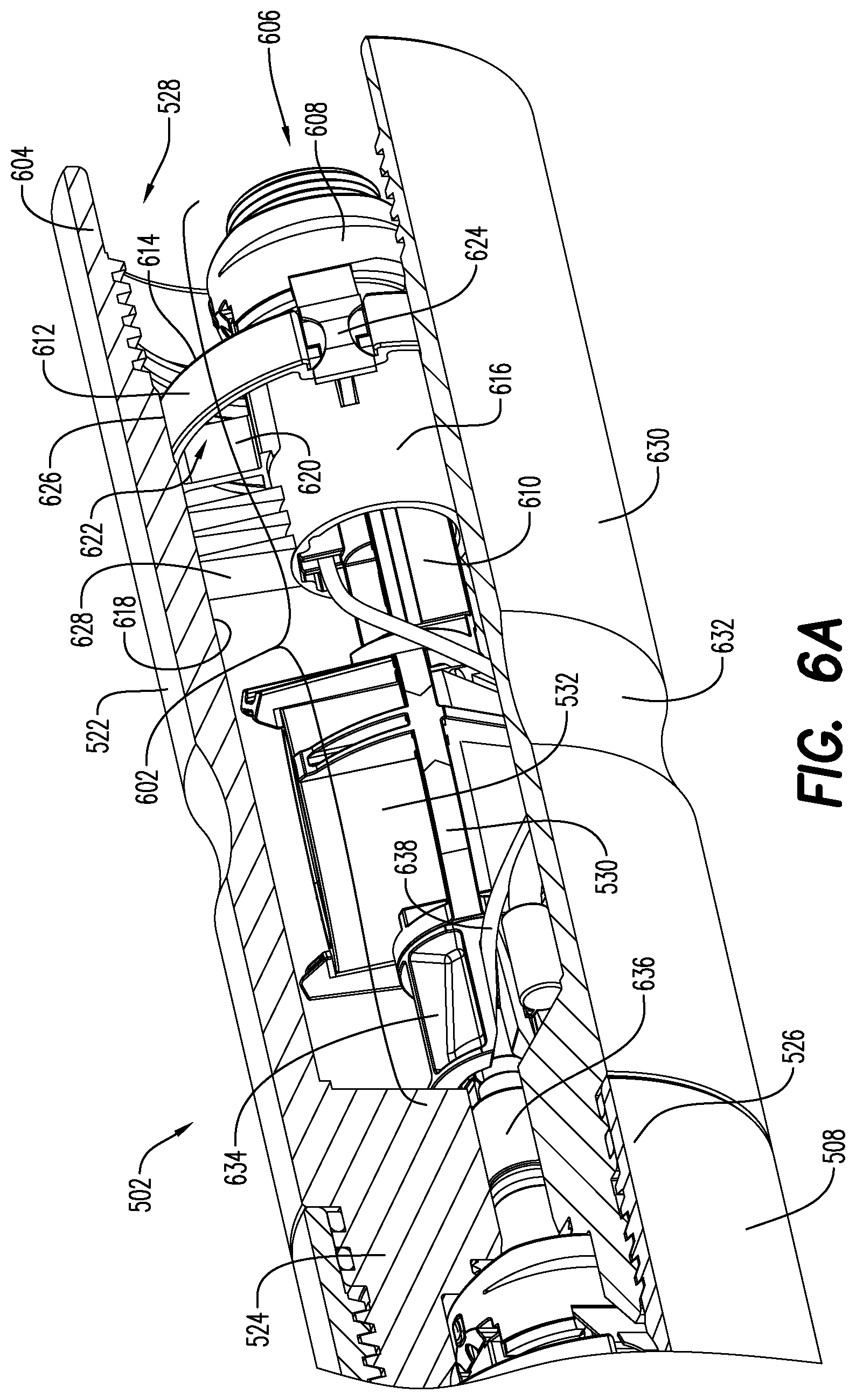 Patent US12312925 Figure 7 – Manually oriented internal shaped charge alignment system and method of use