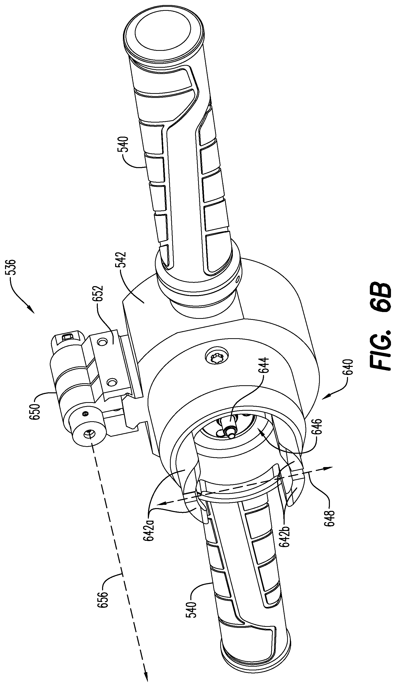 Patent US12312925 Figure 8 – Manually oriented internal shaped charge alignment system and method of use
