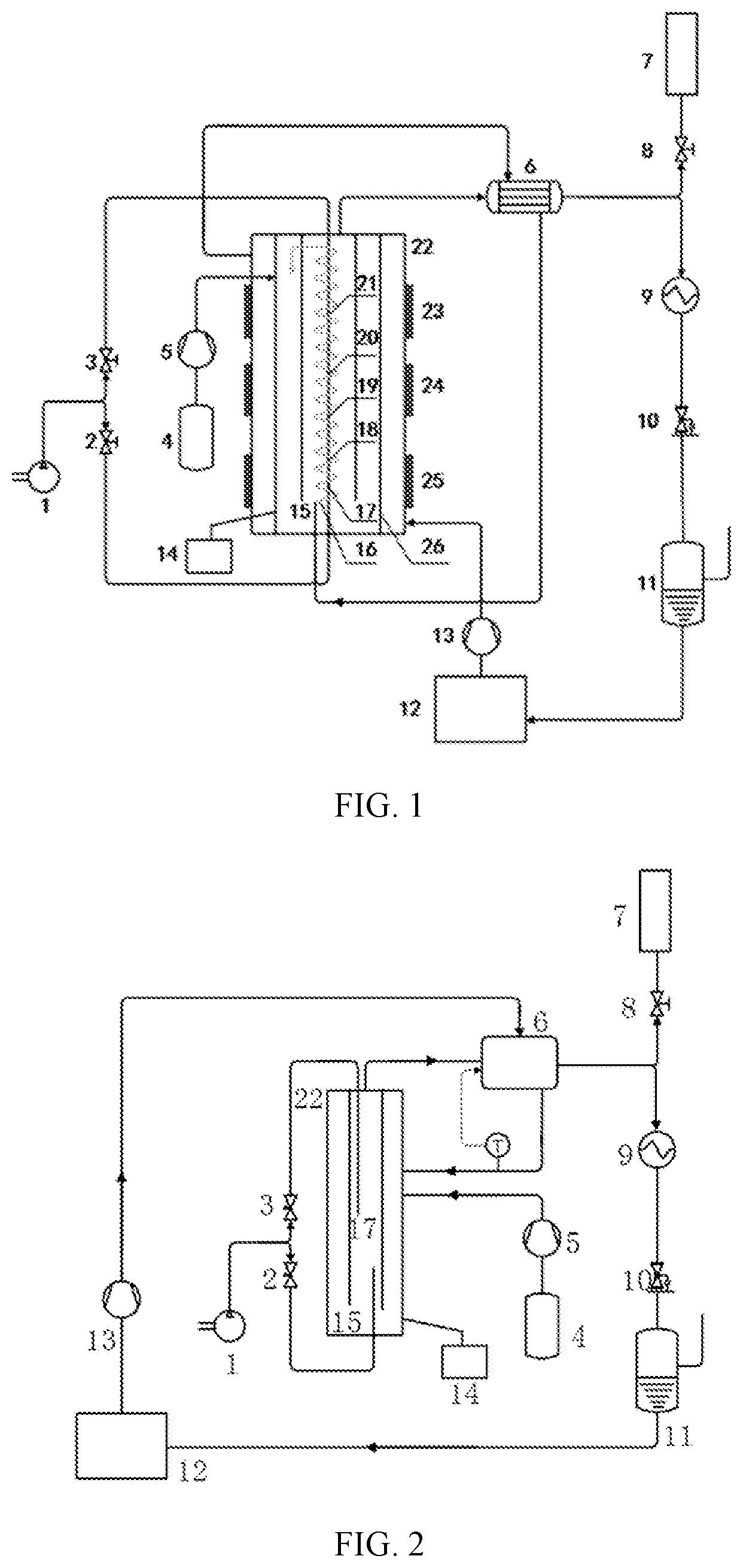 Patent US12312926 Figure 1 – Multi-component supercritical thermal fluid generation system and method with segmented air supply