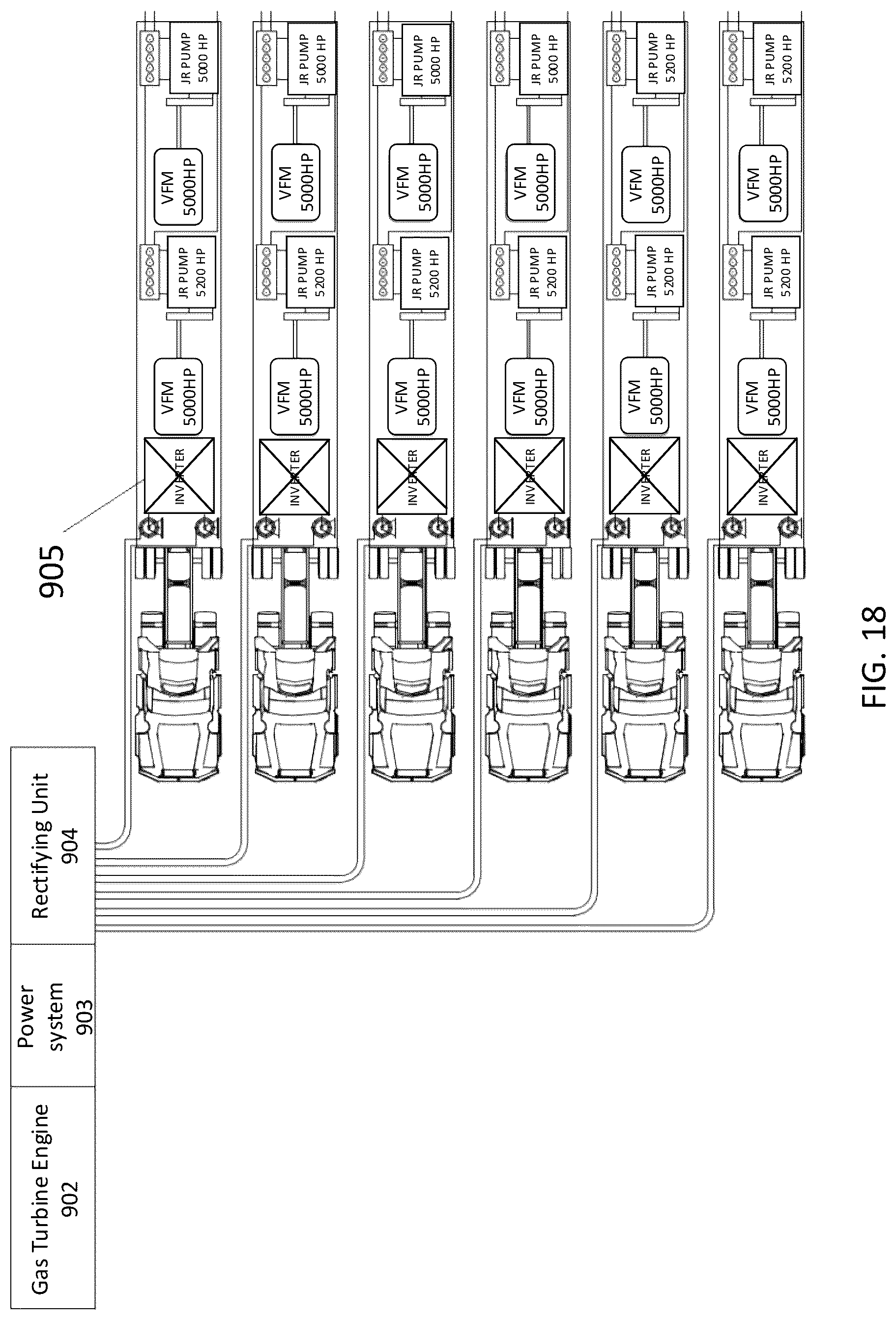 Patent US12312930 Figure 10 – Fracturing system